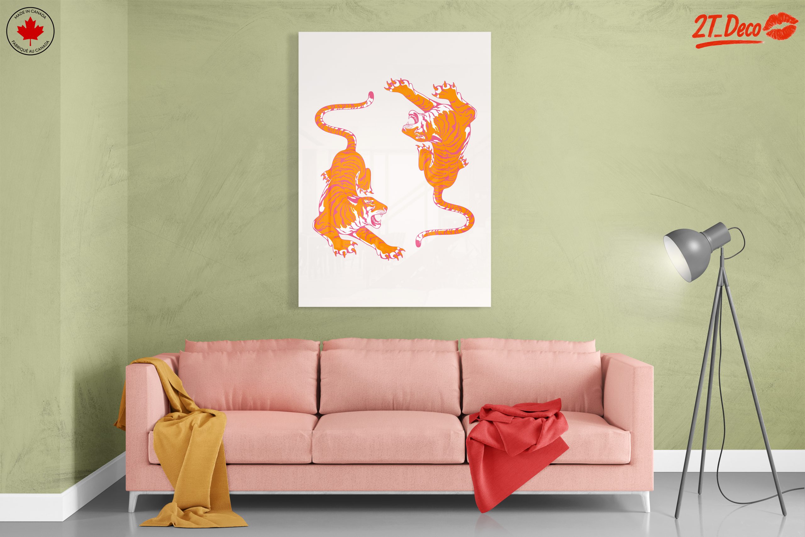 Vibrant Tiger Illustrations - Image 7