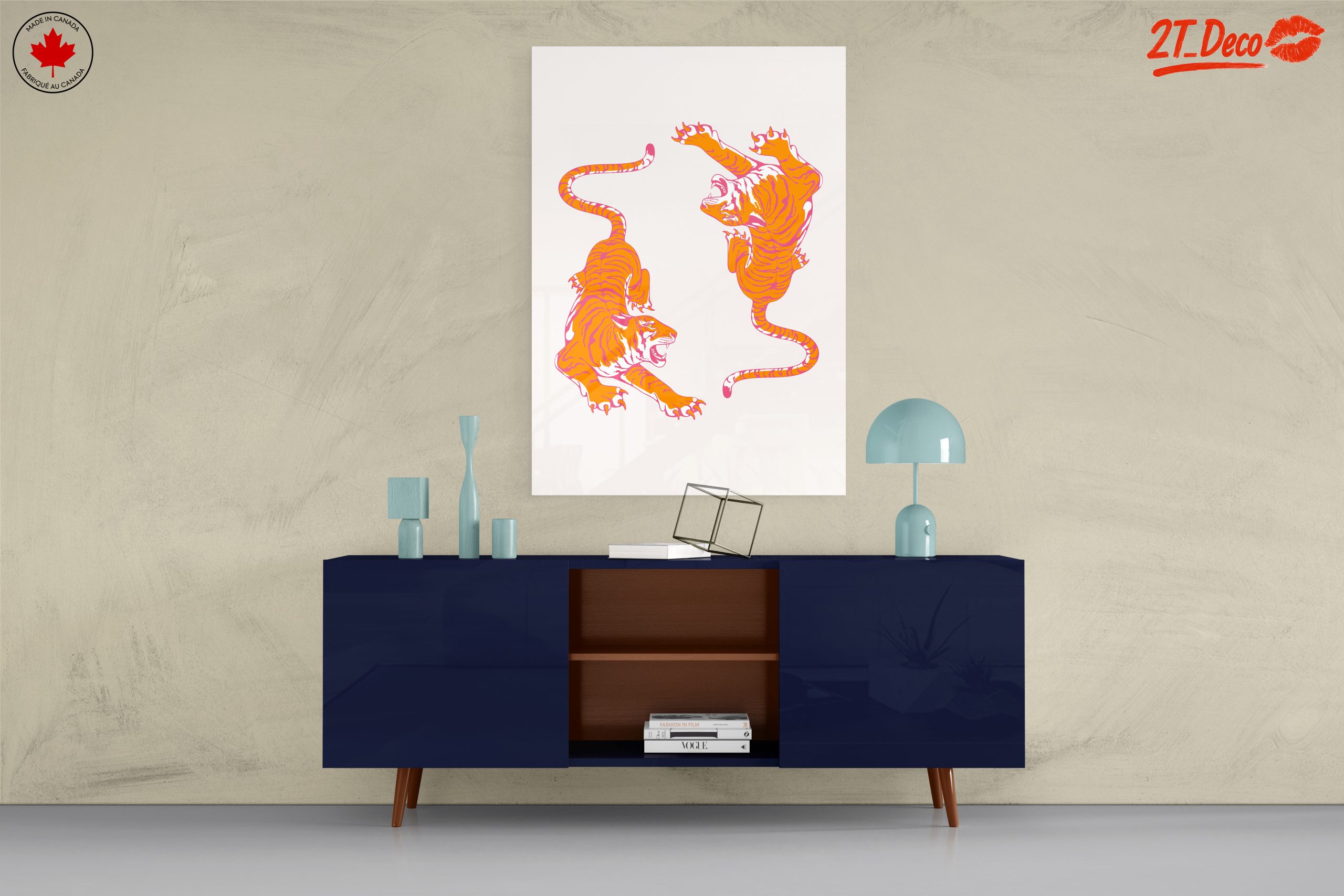 Vibrant Tiger Illustrations - Image 8
