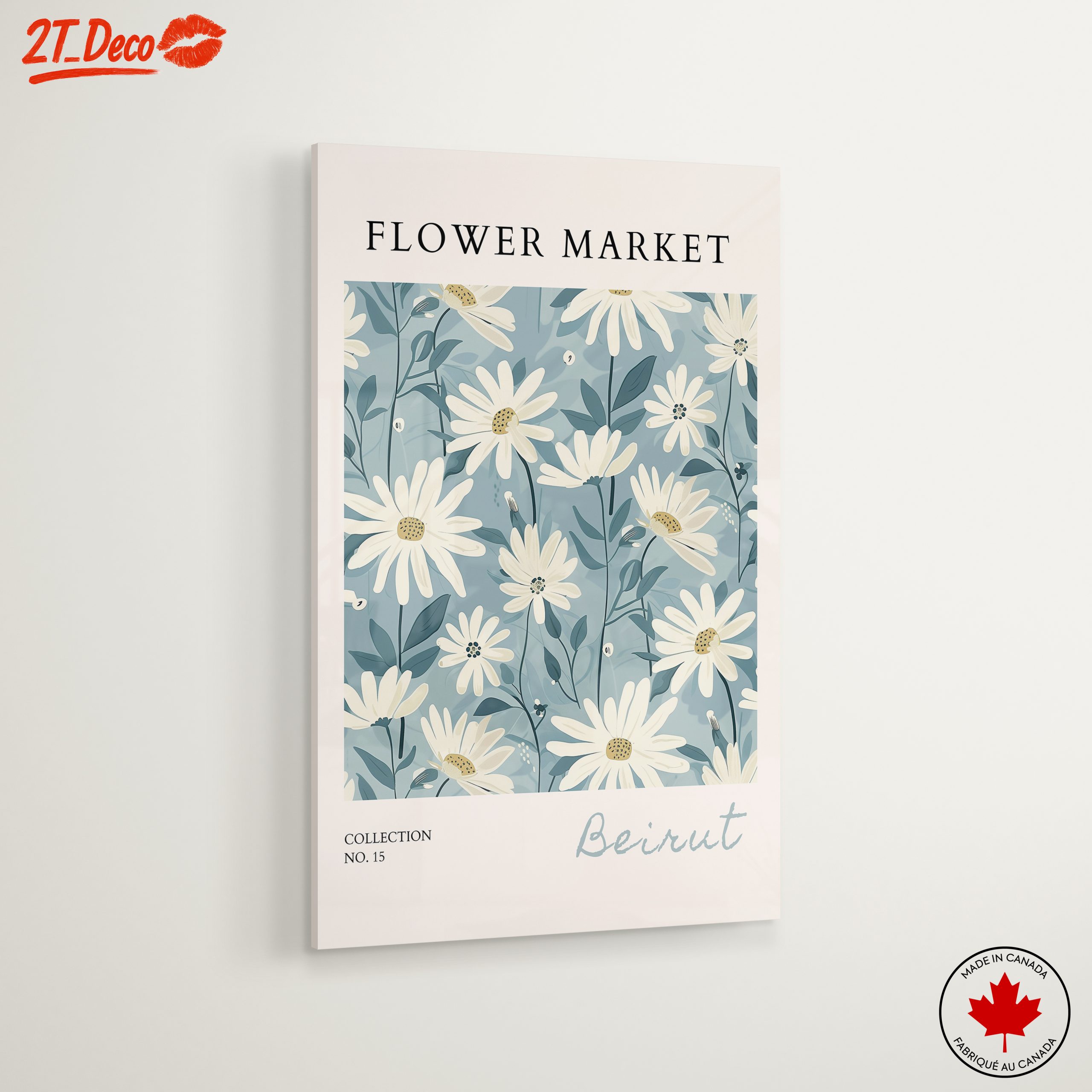 Flower Market Art Print Featuring Daisies 2 - Image 6