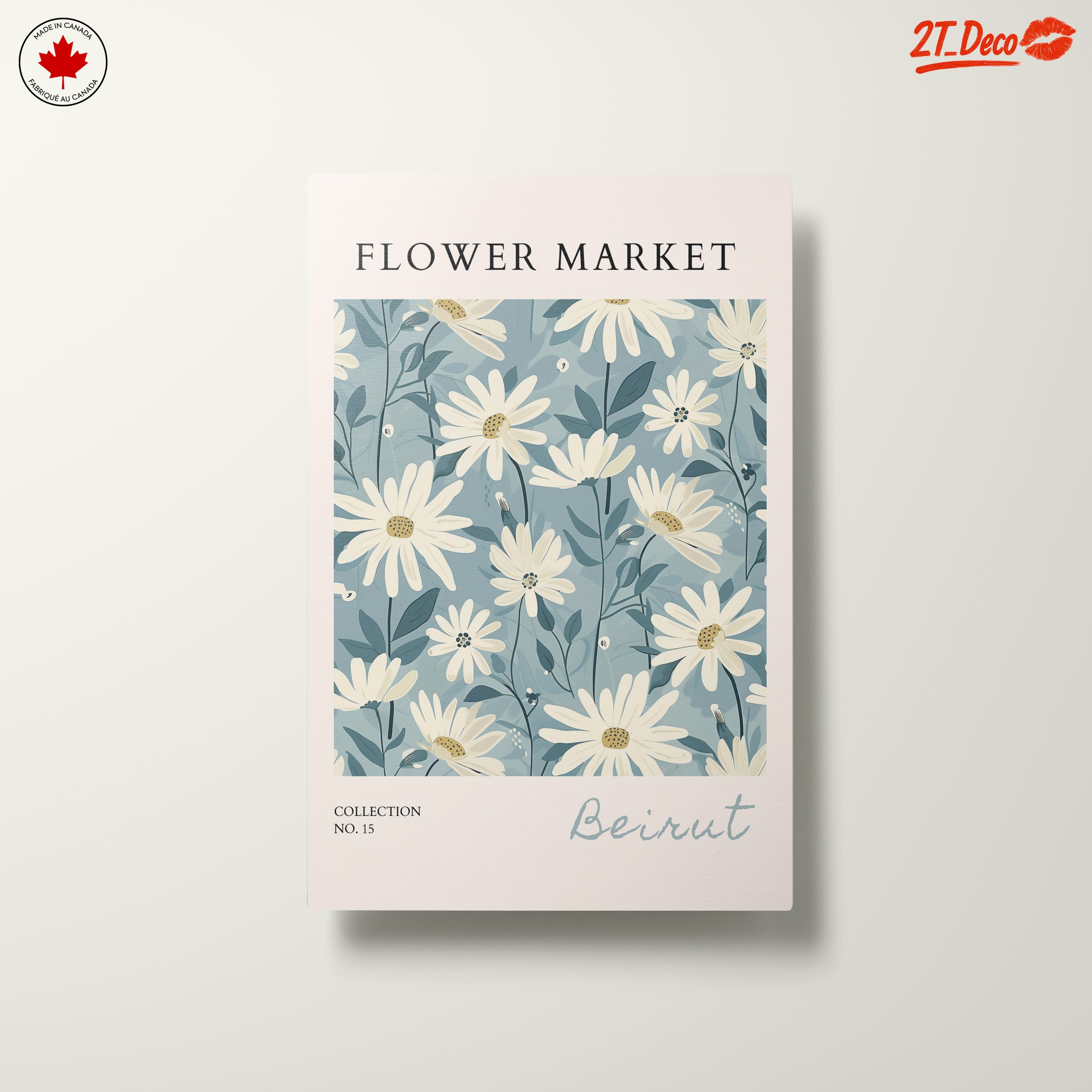 Flower Market Art Print Featuring Daisies 2 - Image 10