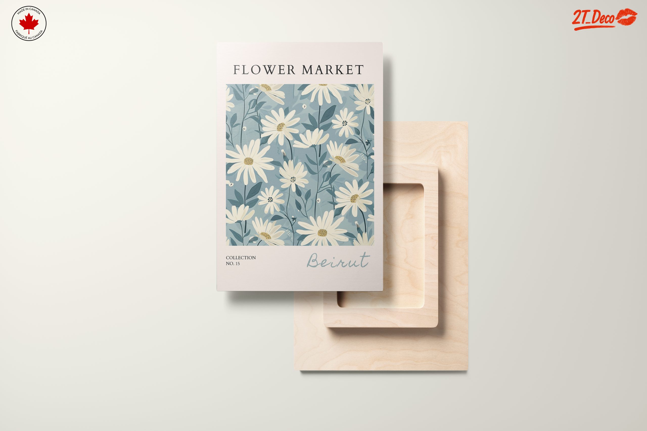Flower Market Art Print Featuring Daisies 2 - Image 11