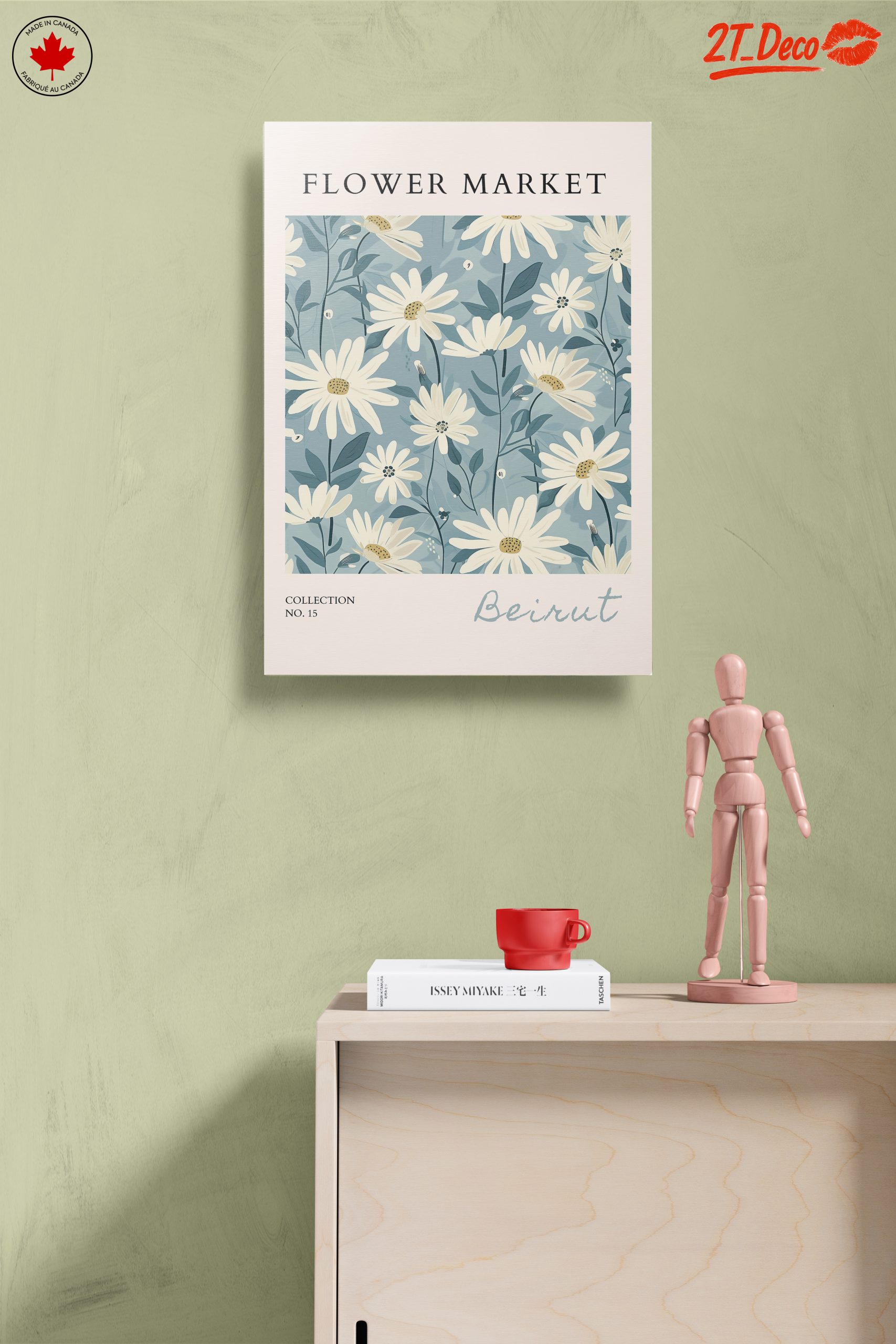 Flower Market Art Print Featuring Daisies 2 - Image 14