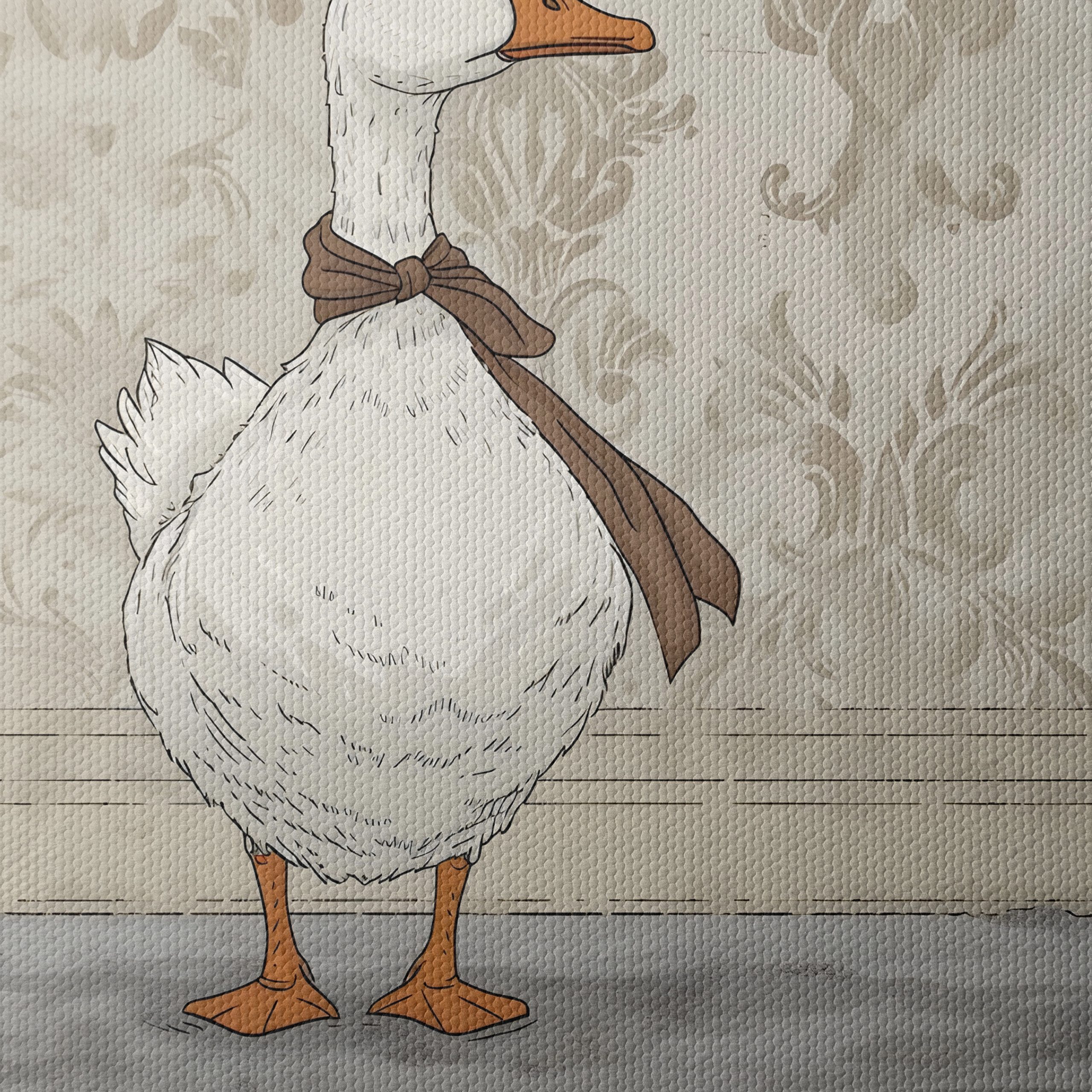 Charming Whimsical Goose Illustration - Image 4