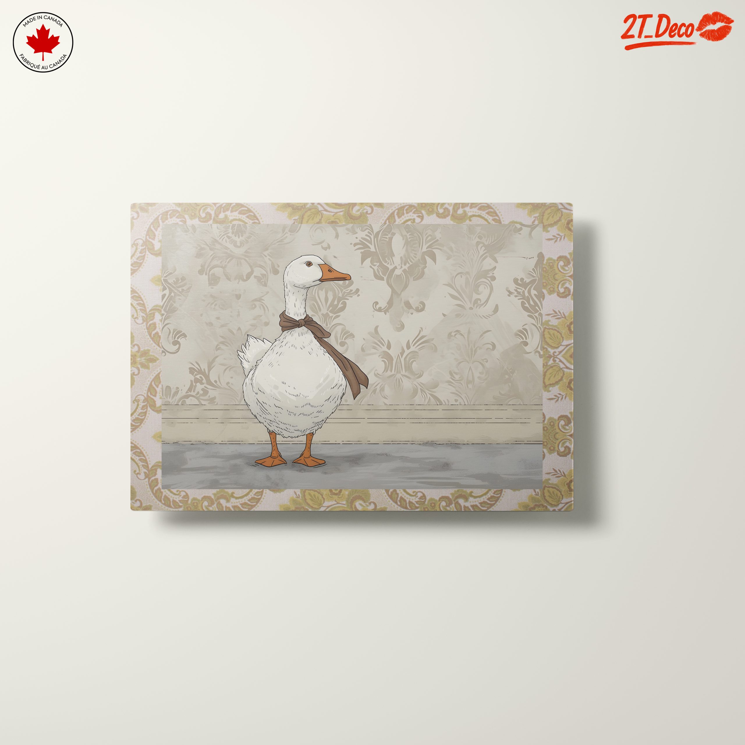 Charming Whimsical Goose Illustration - Image 10