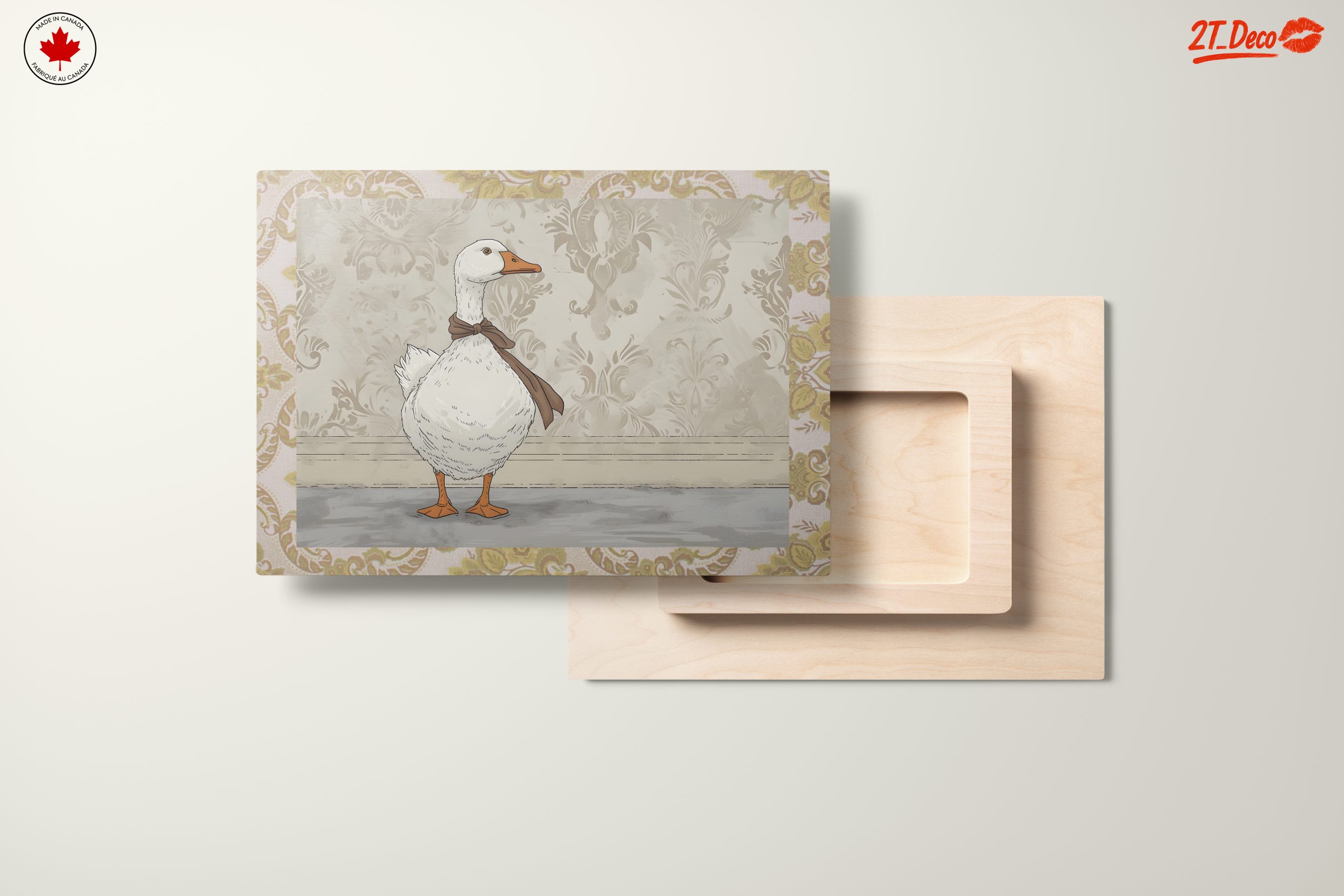 Charming Whimsical Goose Illustration - Image 11