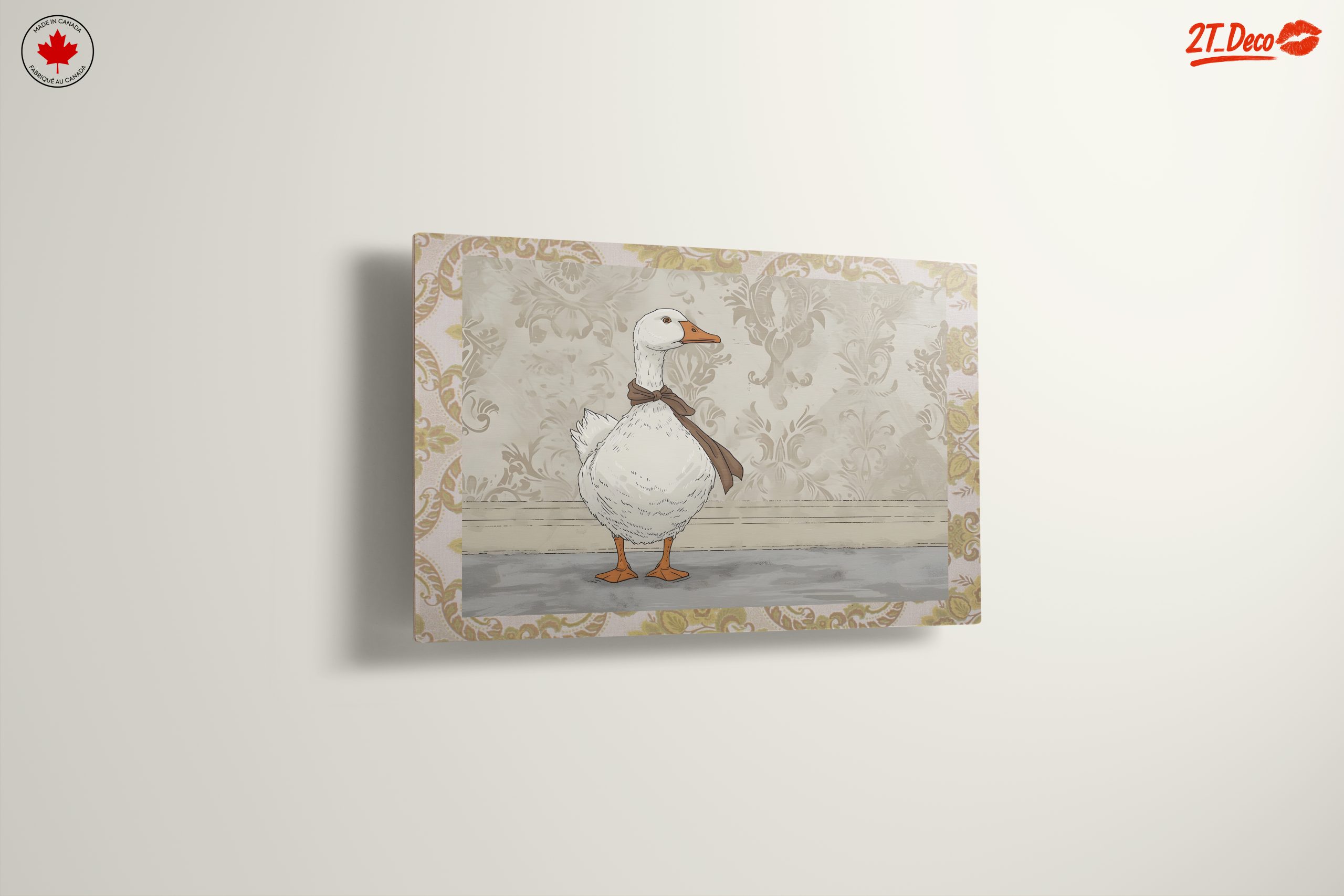 Charming Whimsical Goose Illustration - Image 13