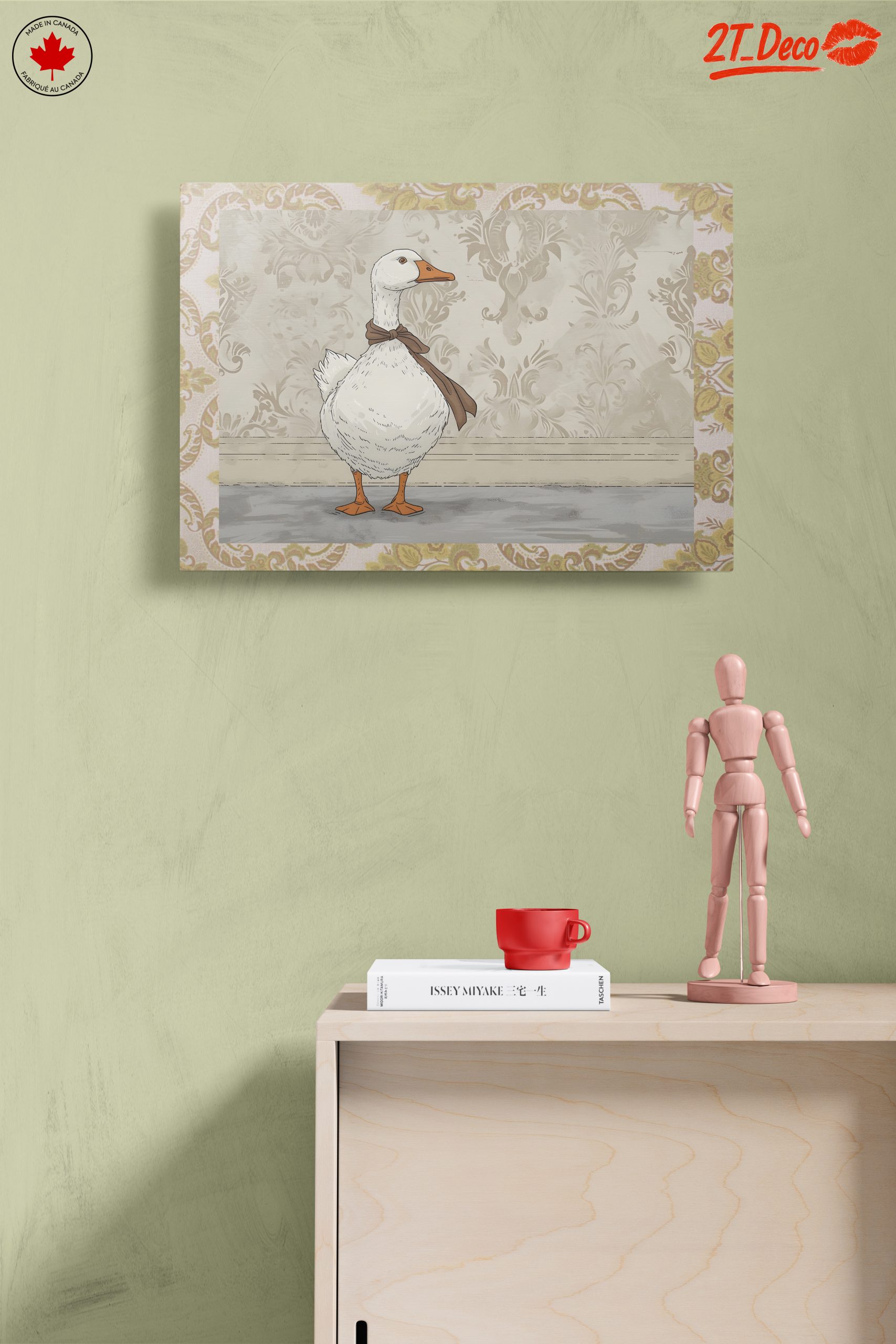 Charming Whimsical Goose Illustration - Image 14