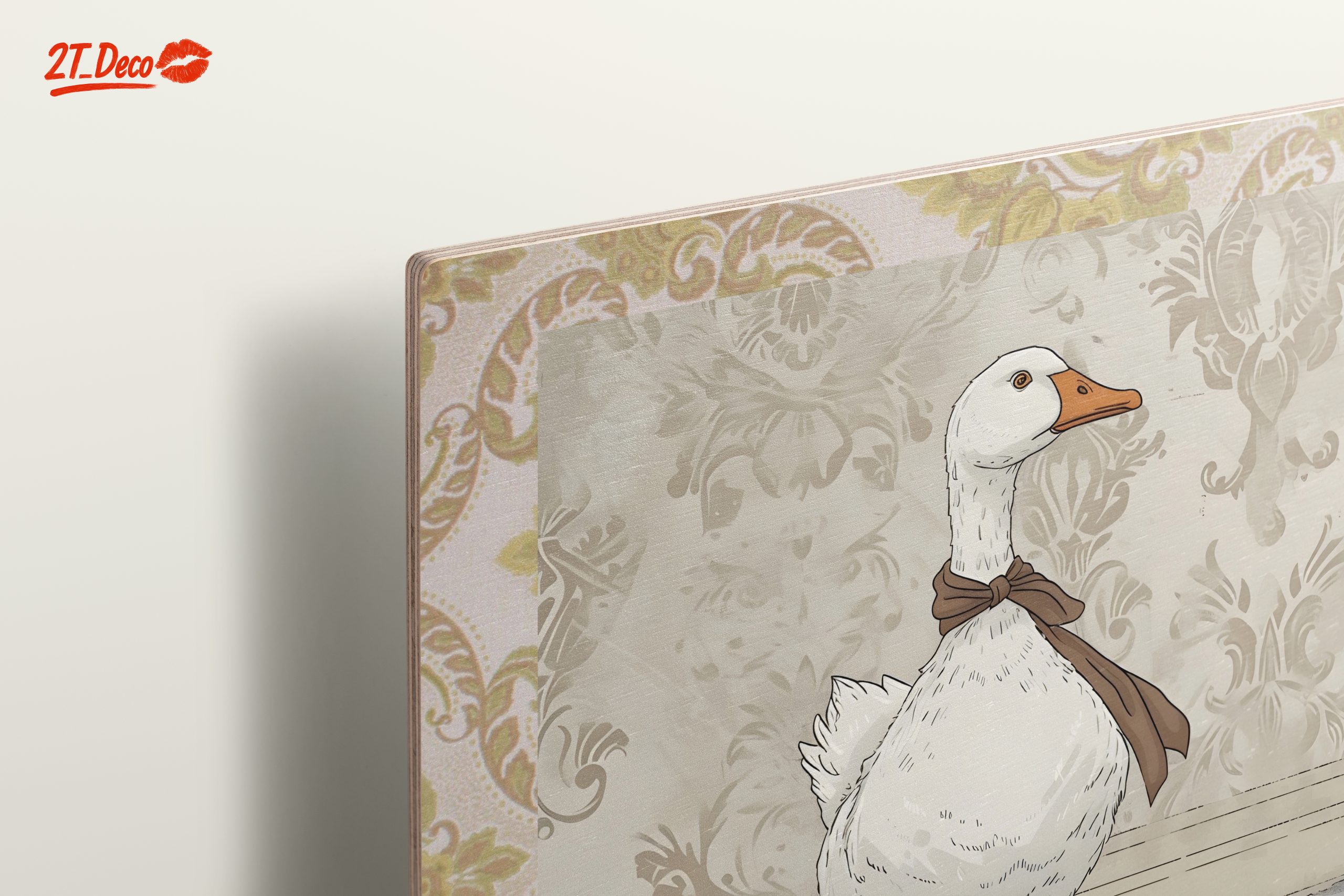 Charming Whimsical Goose Illustration - Image 15