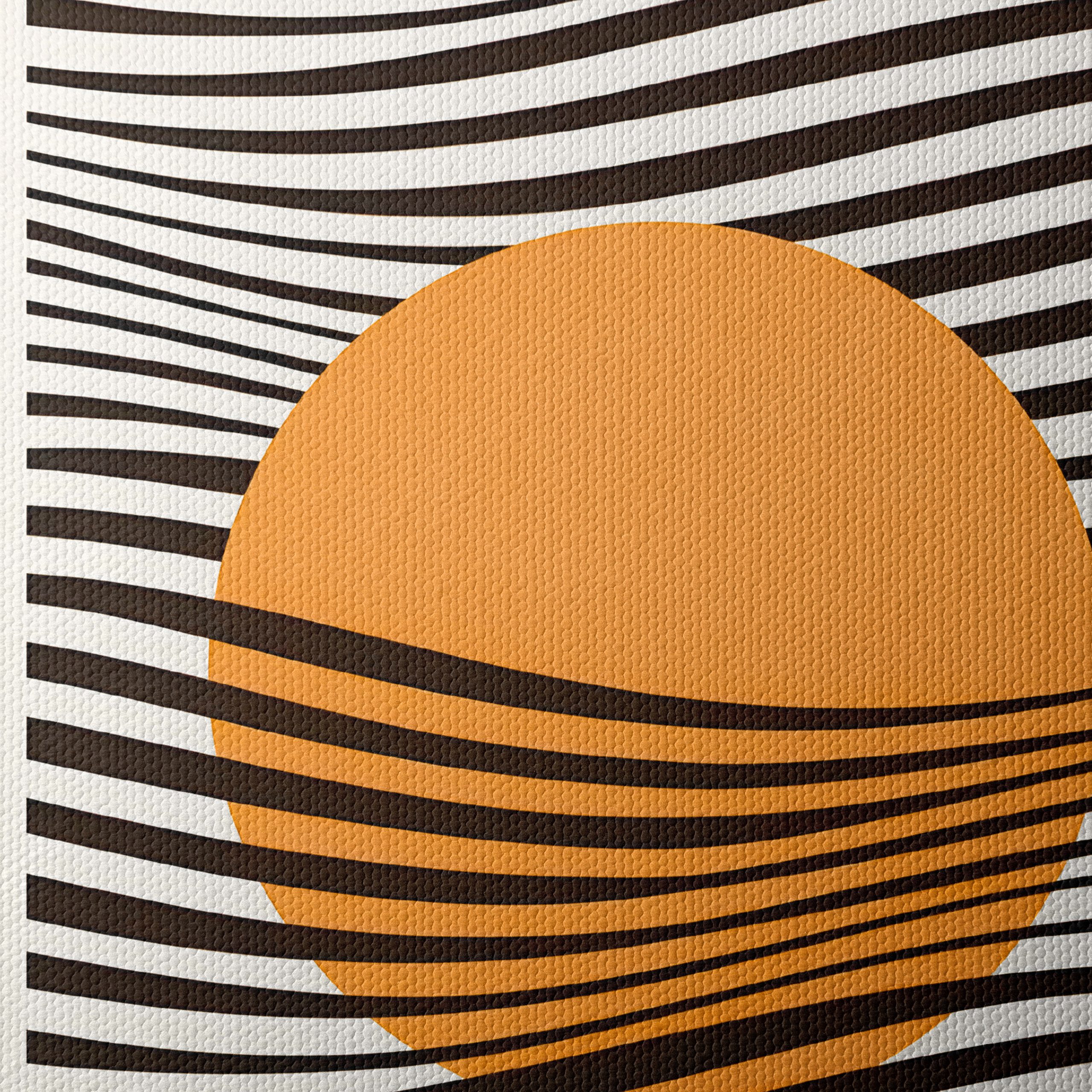 Colorful Abstract Design with Sun and Waves - Image 4