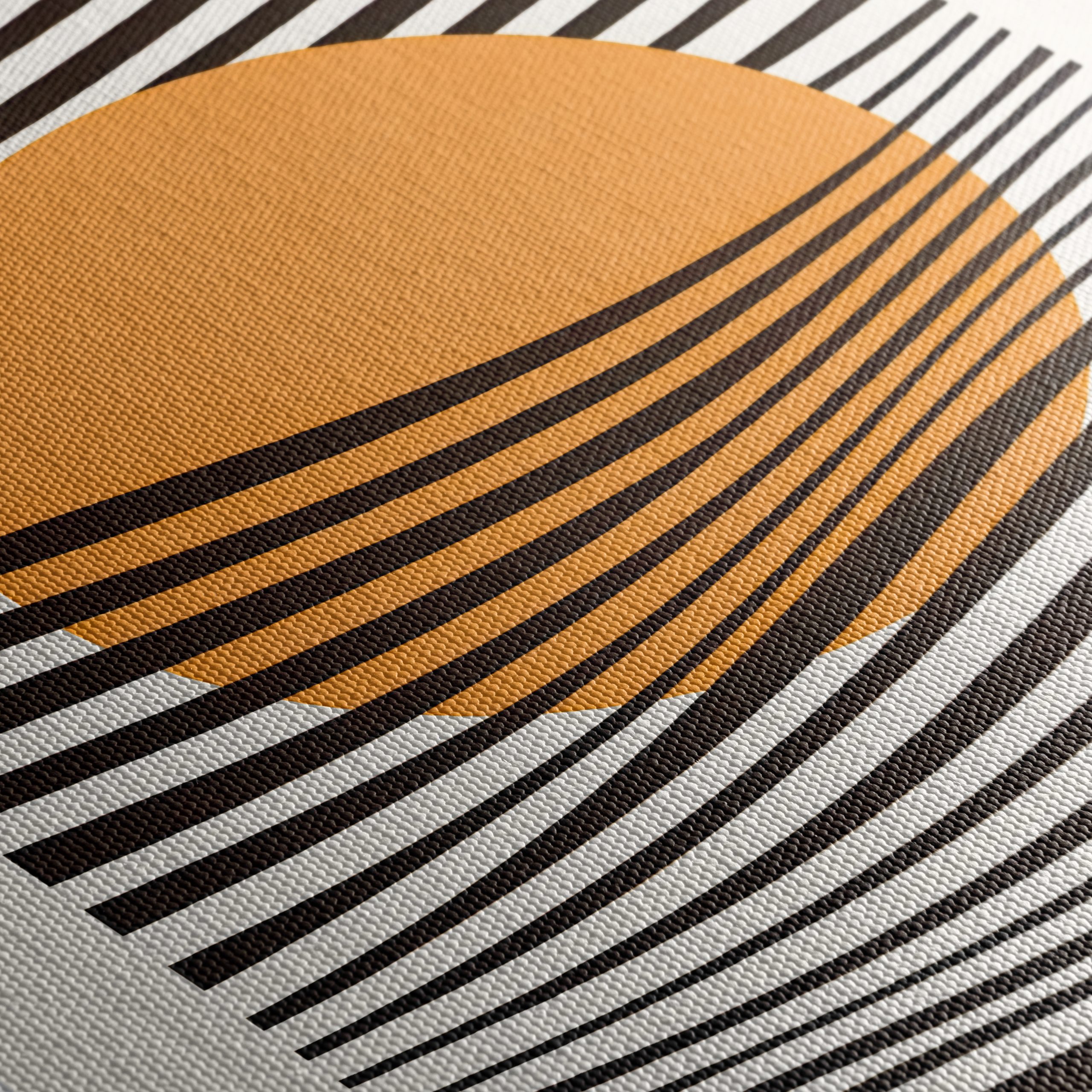 Colorful Abstract Design with Sun and Waves - Image 5