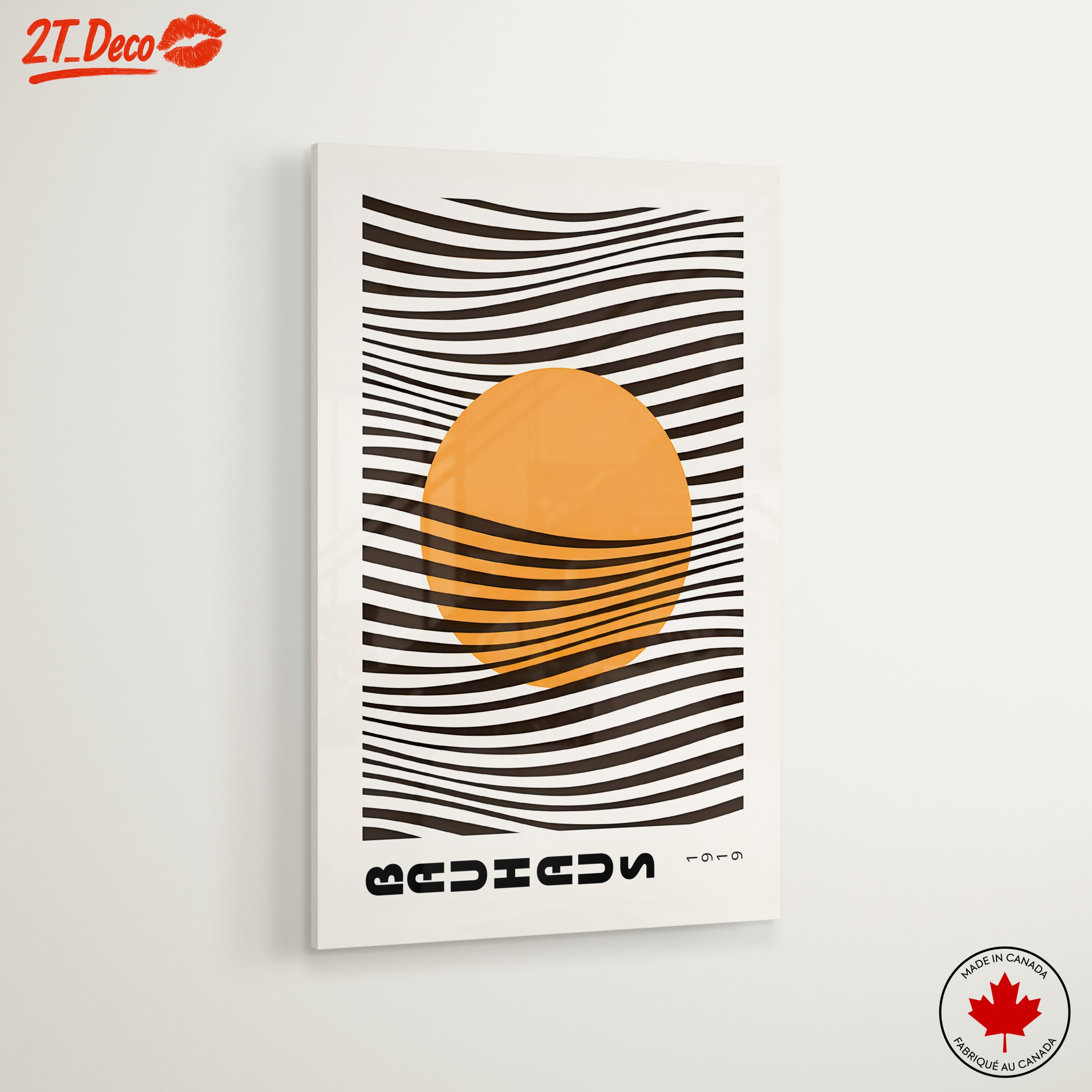 Colorful Abstract Design with Sun and Waves - Image 6