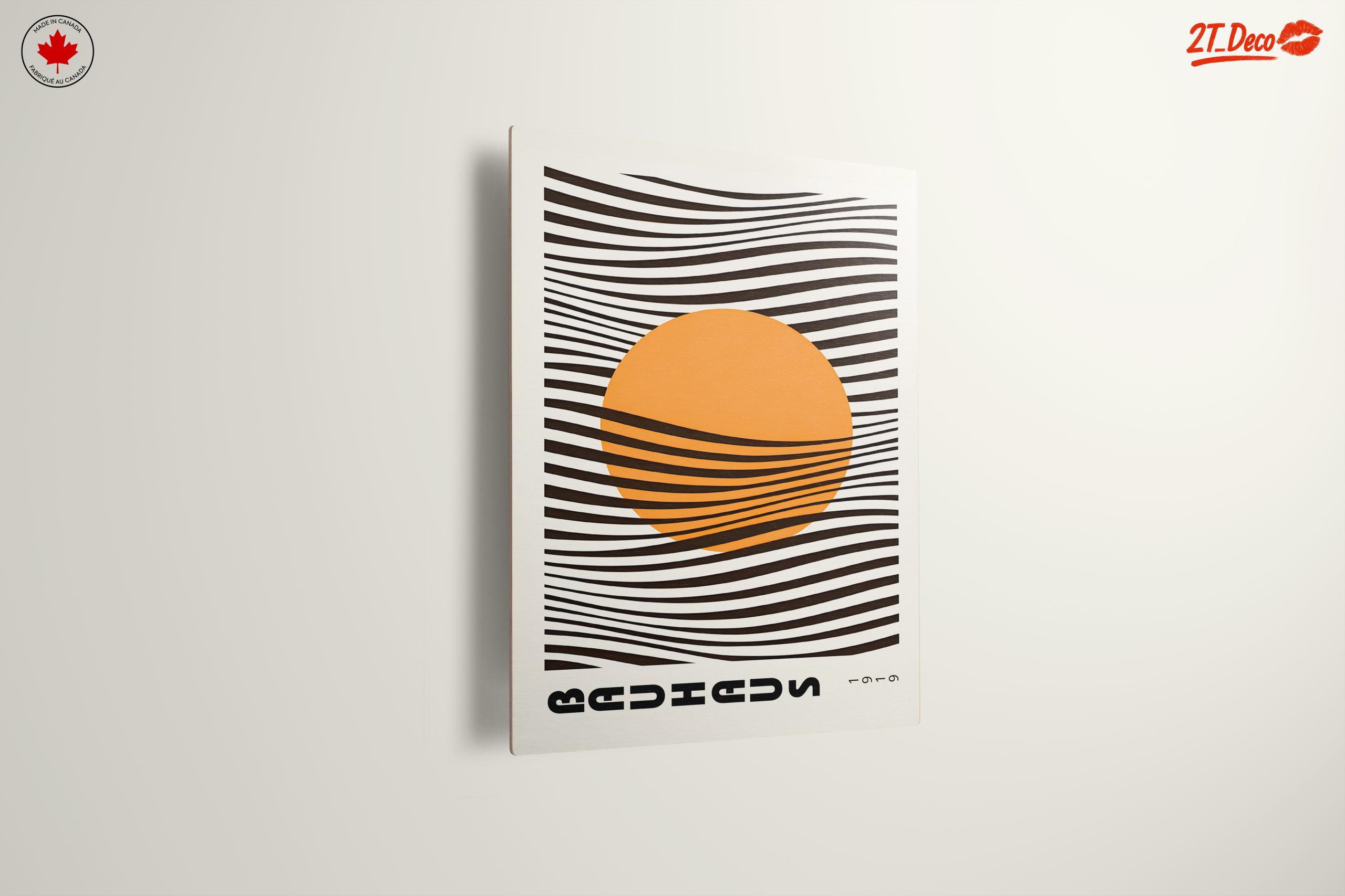 Colorful Abstract Design with Sun and Waves - Image 13