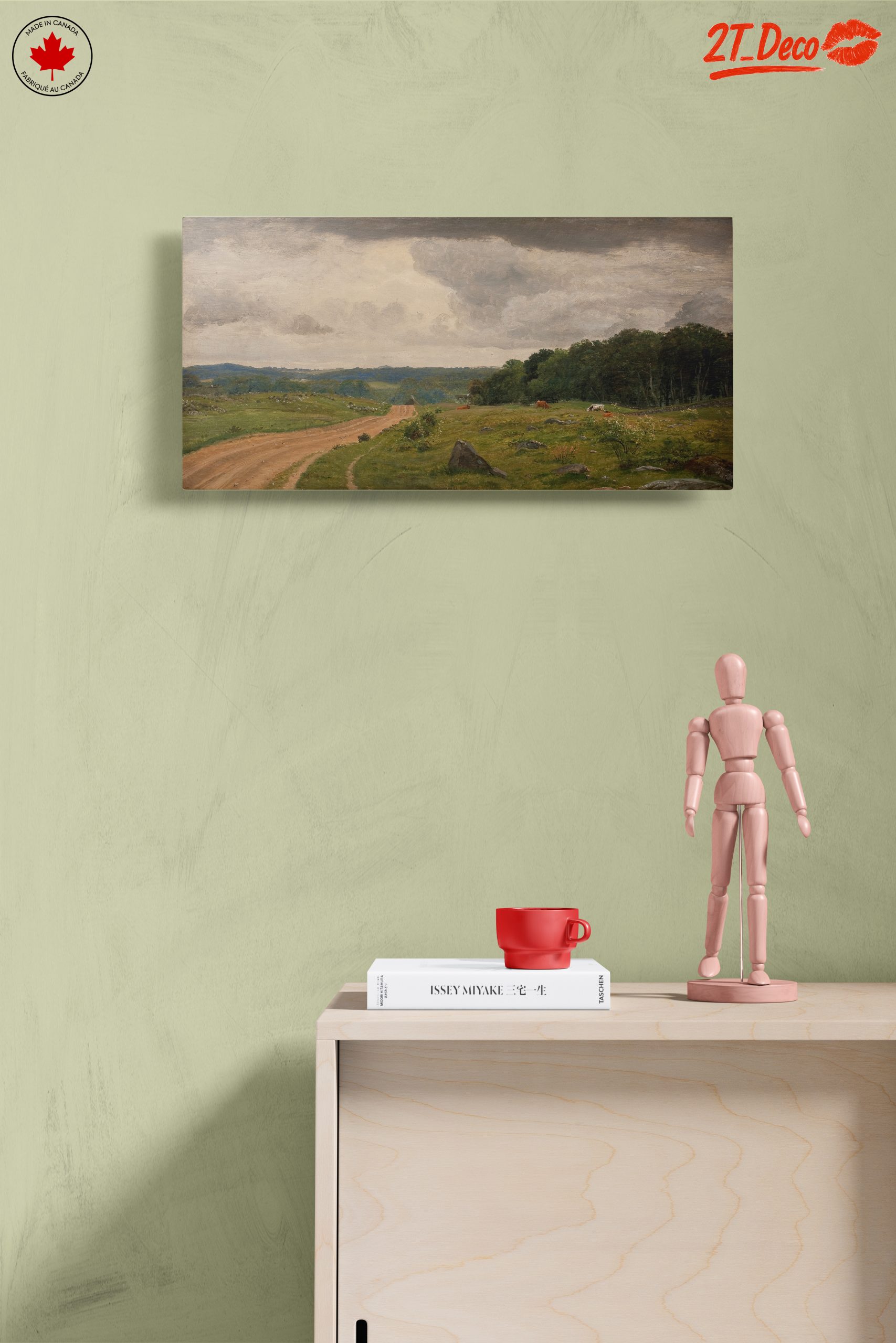 Serene Rural Landscape with Cows - Image 14