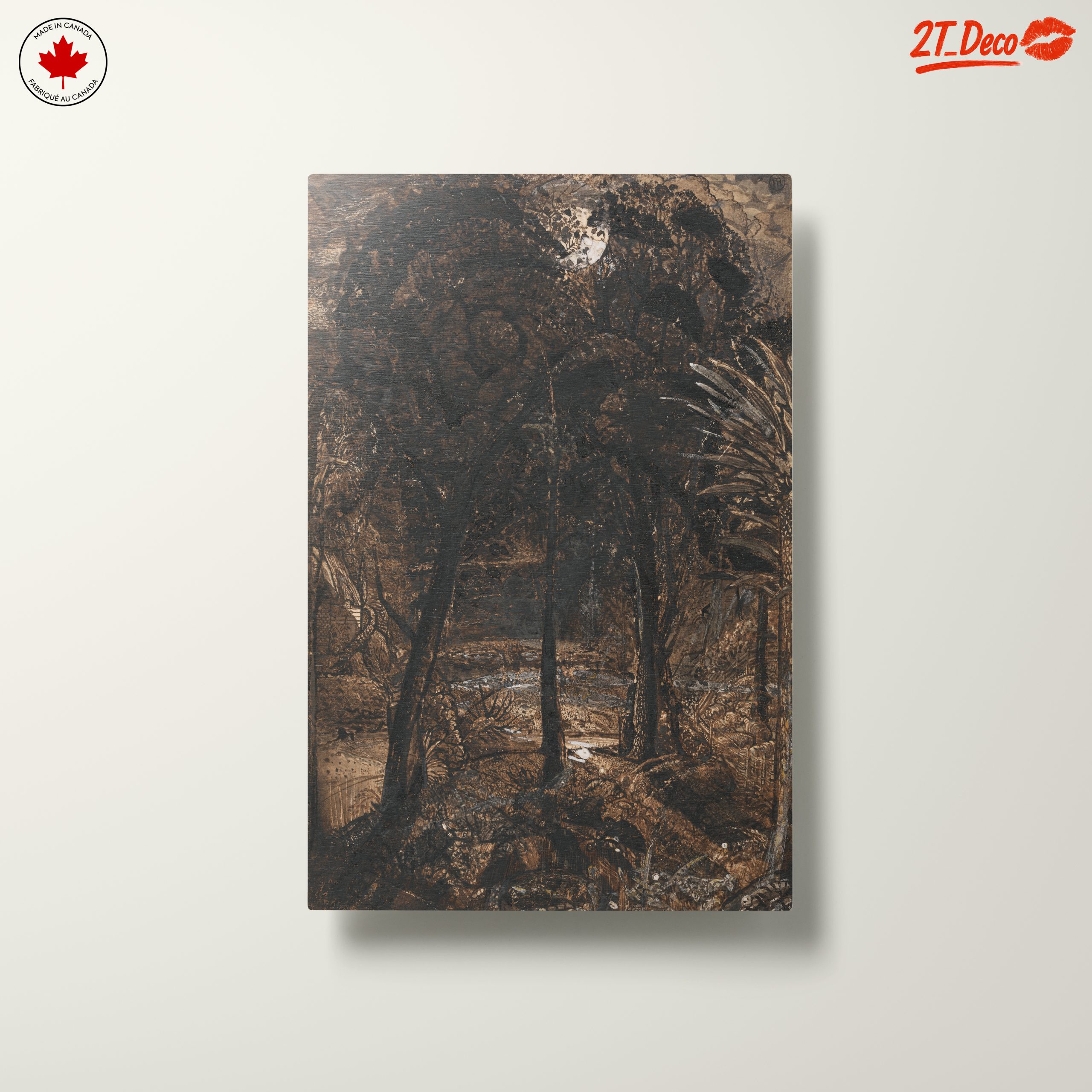 Serene Landscape Framed by Trees - Image 10