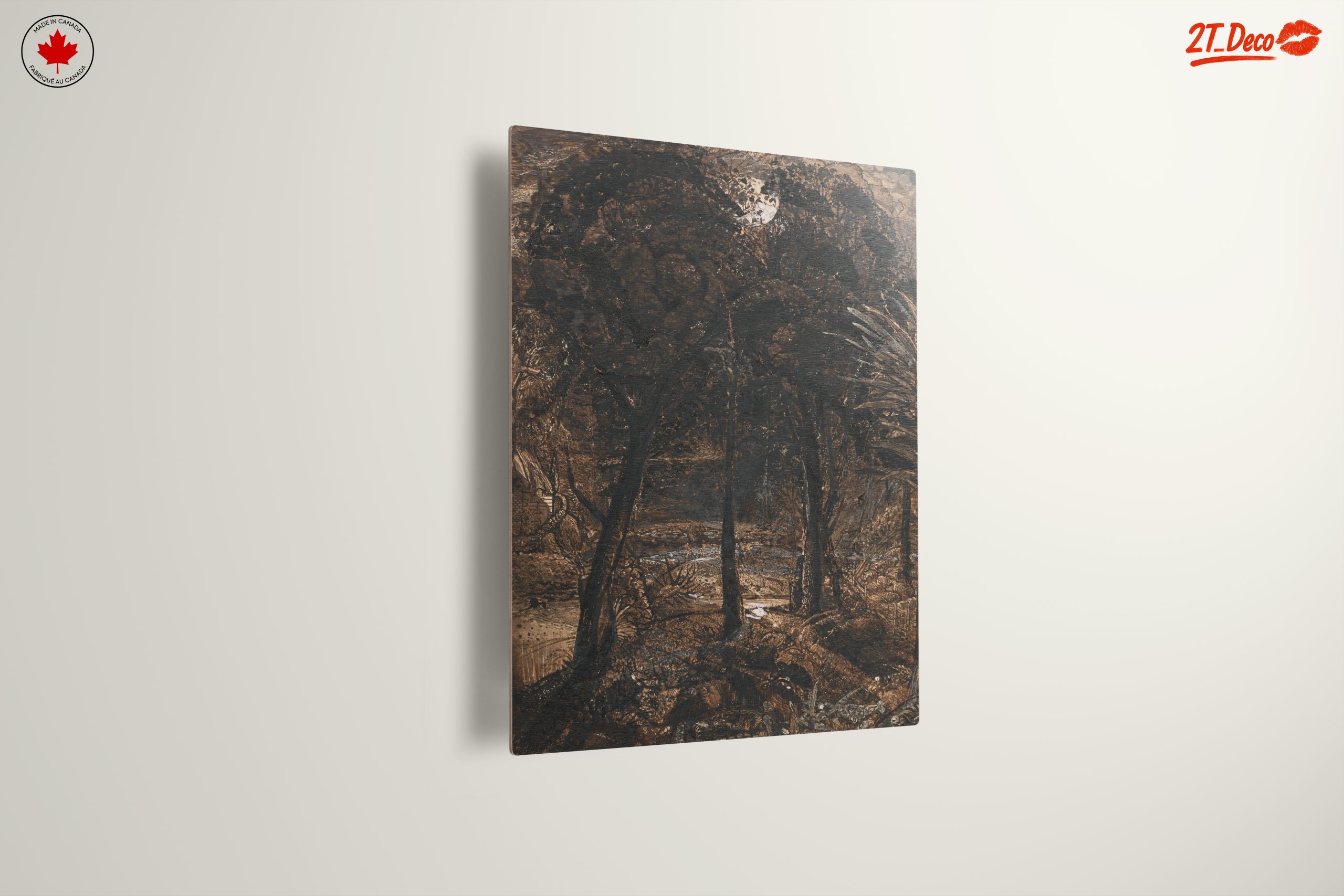 Serene Landscape Framed by Trees - Image 13