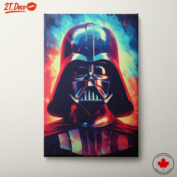 Dramatic Darth Vader Character Art