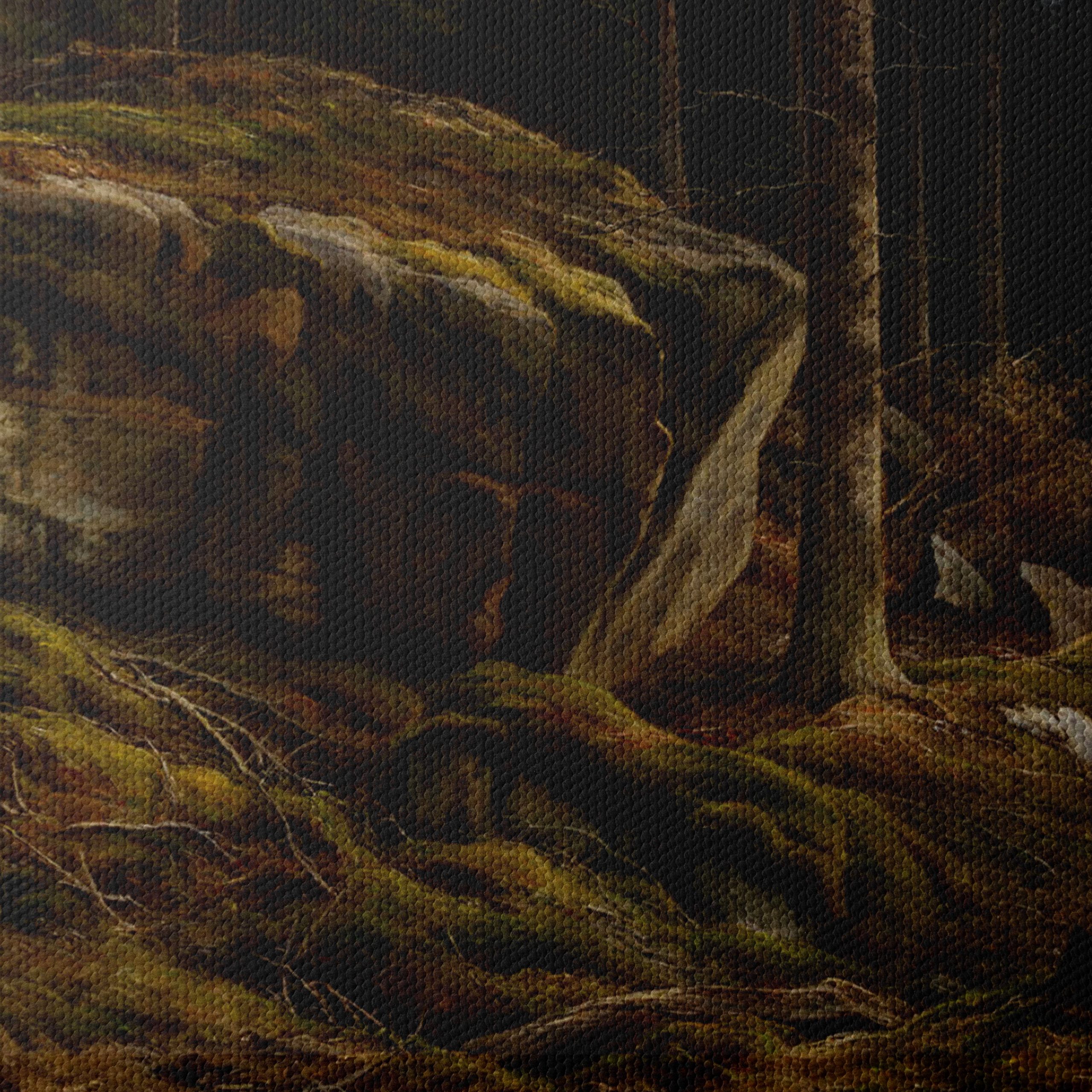 Serene Forest Landscape with Mossy Rocks - Image 4