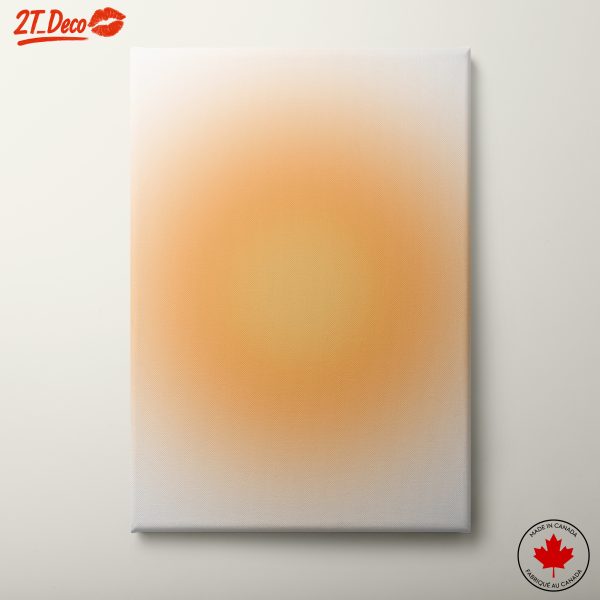 Warm Abstract Gradient Art