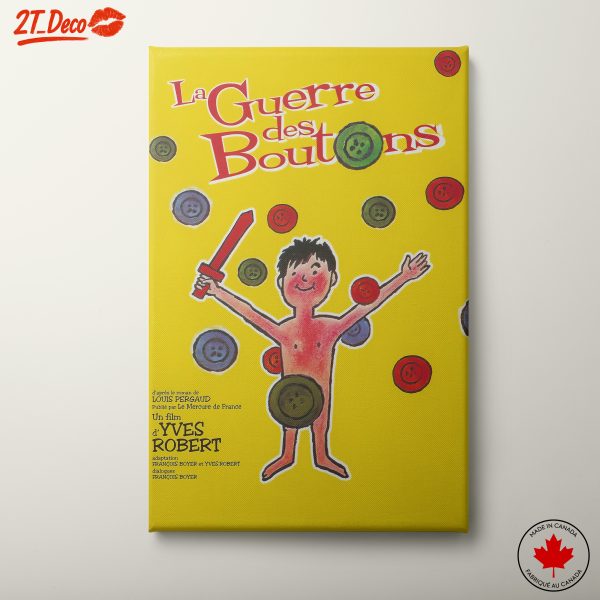 Colorful Animated Character Design from La Guerre des Boutons