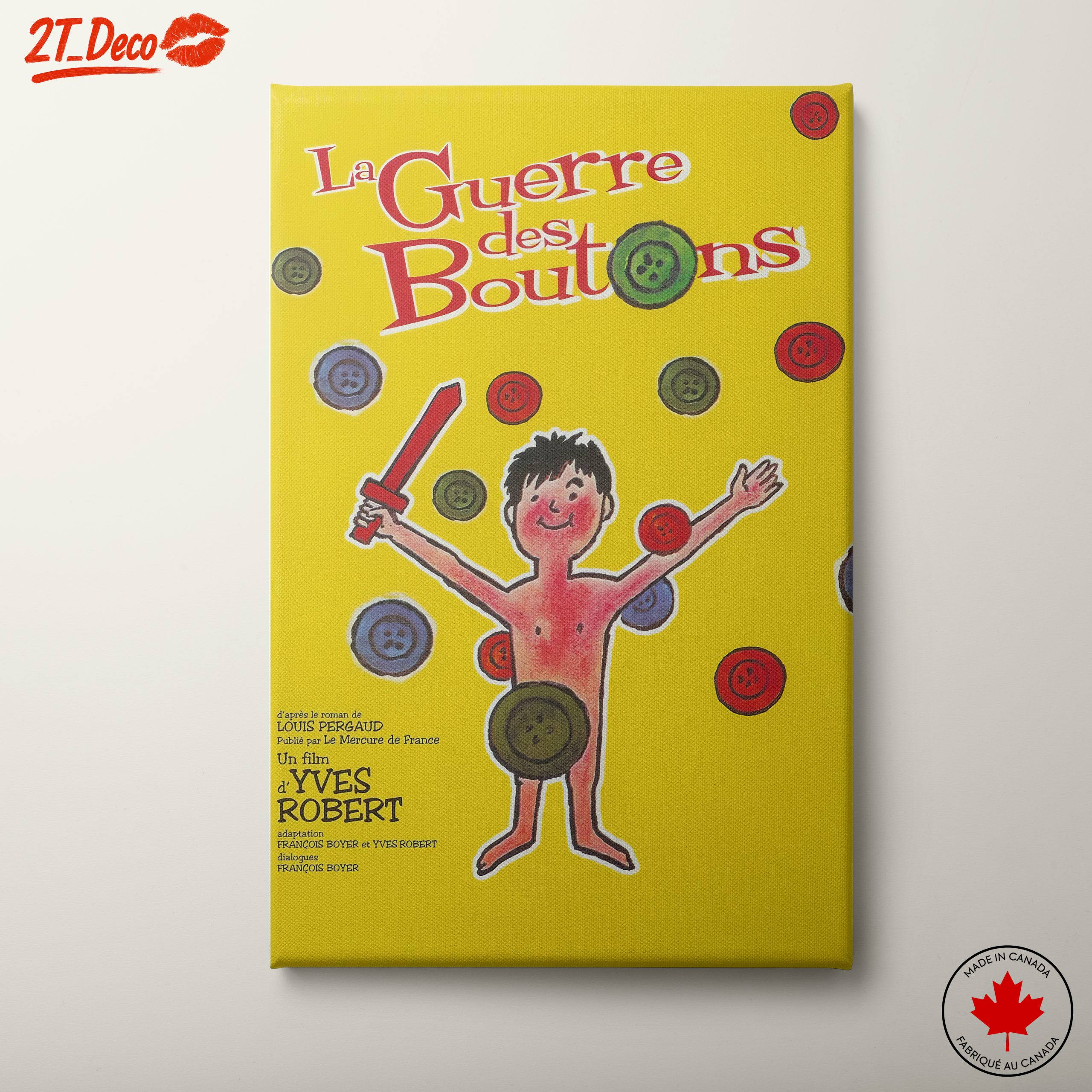 Colorful Animated Character Design from La Guerre des Boutons