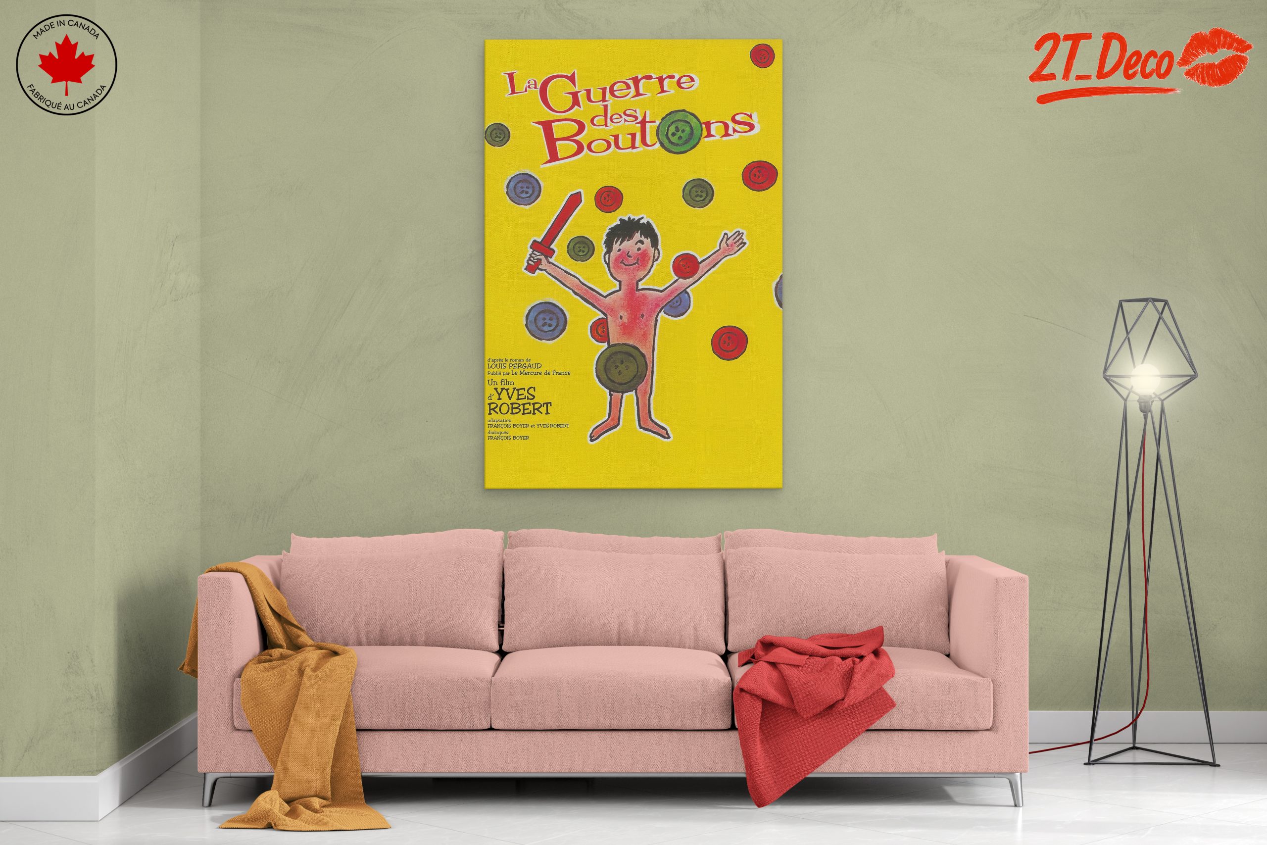 Colorful Animated Character Design from La Guerre des Boutons - Image 2