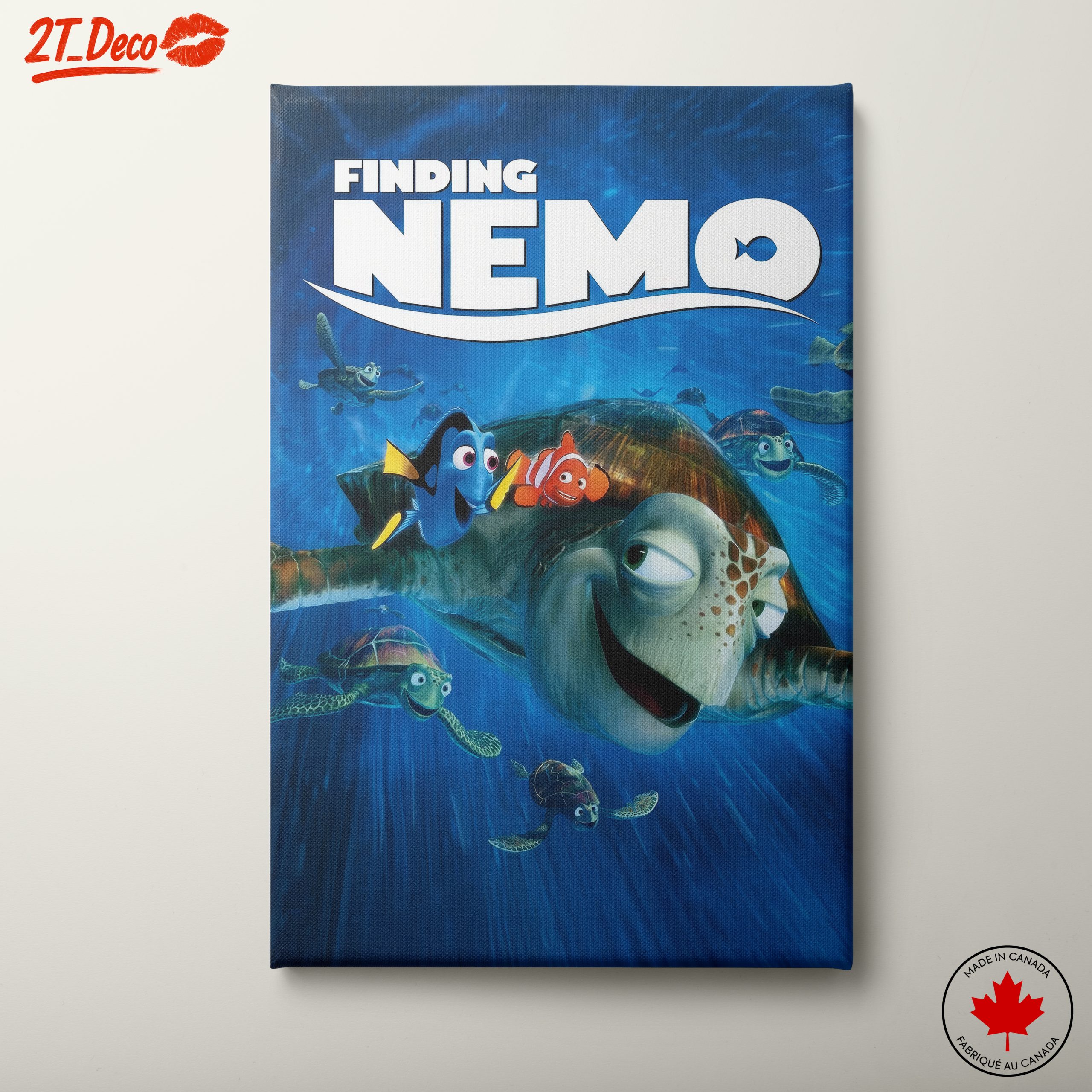Finding Nemo Characters in an Underwater Adventure