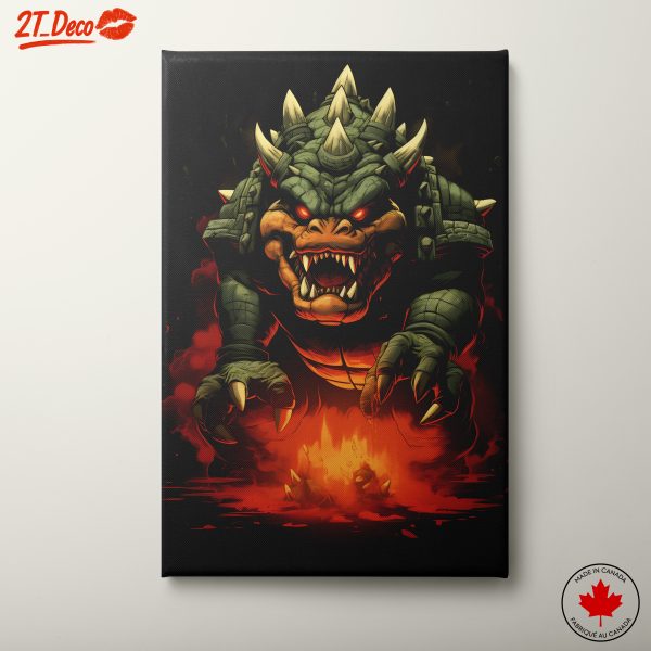 Fierce Dynamic Fantasy Creature Artwork