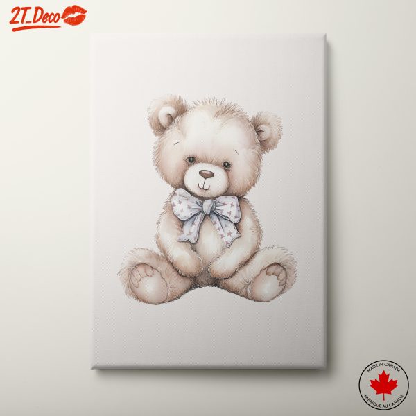 Adorable Teddy Bear Art