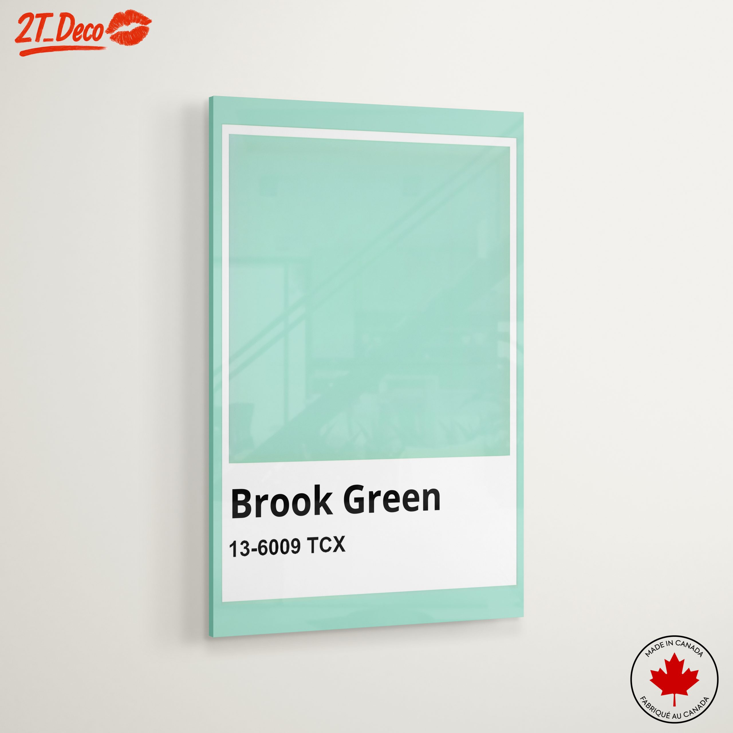 Brook Green Solid Color Art - Image 6