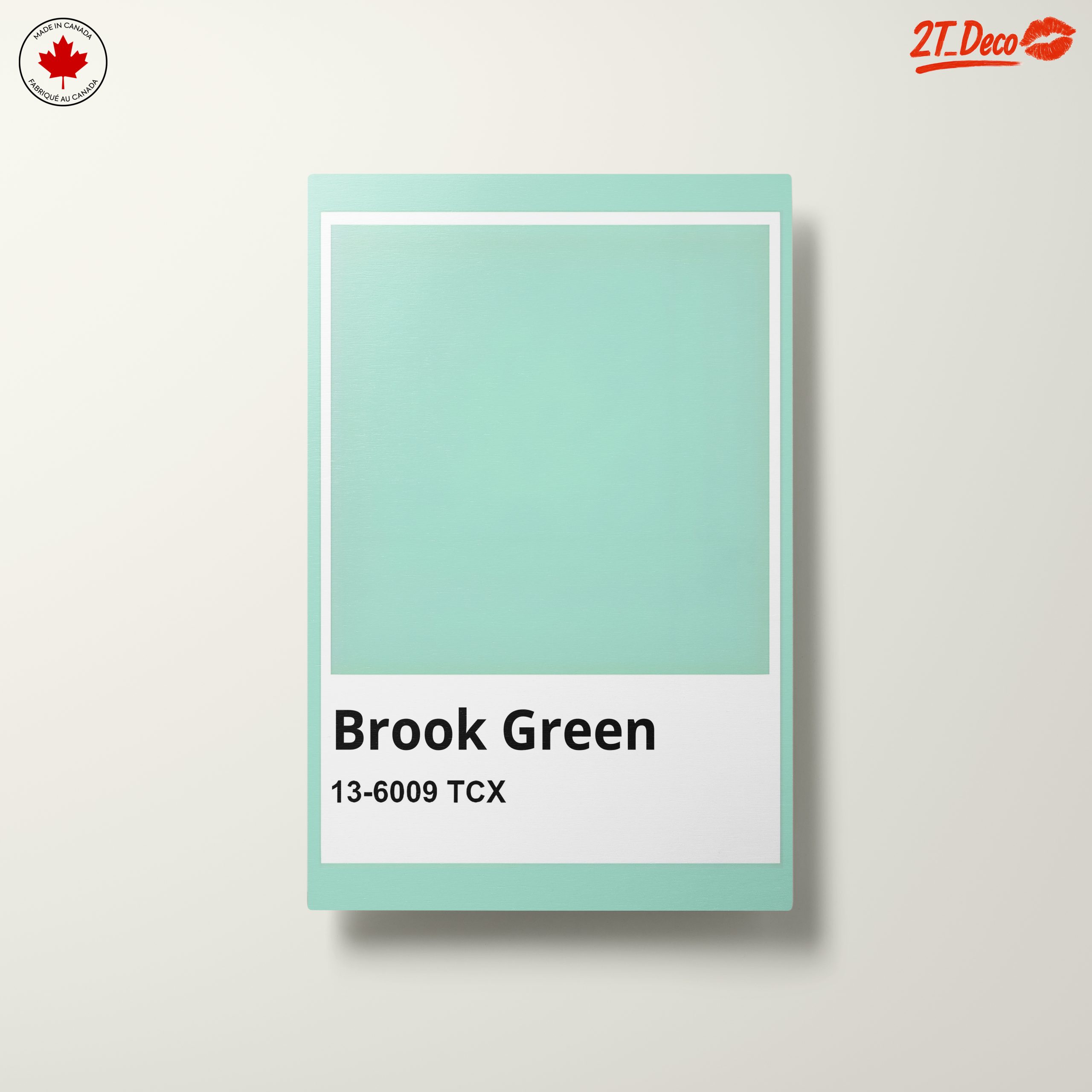 Brook Green Solid Color Art - Image 10