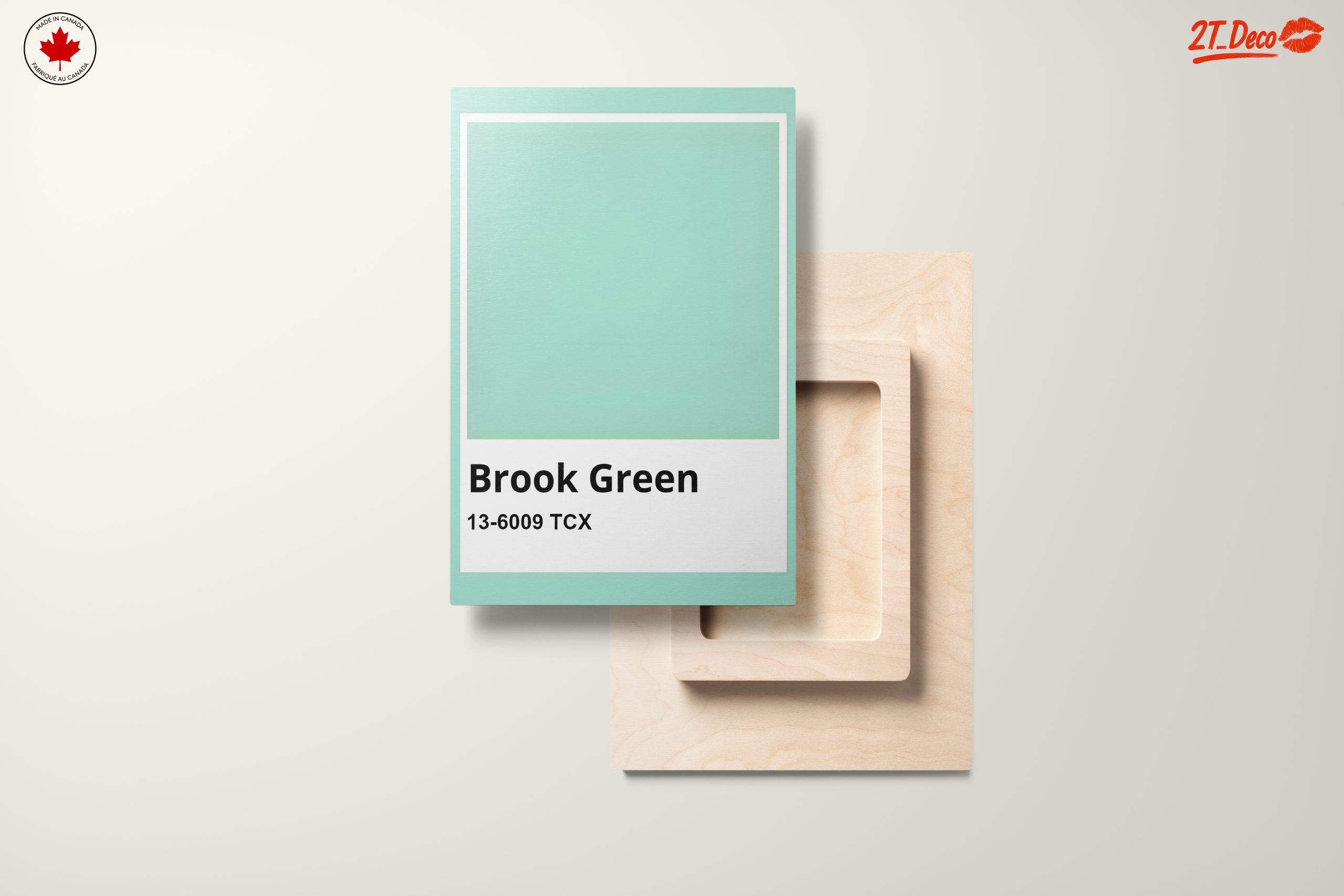 Brook Green Solid Color Art - Image 11