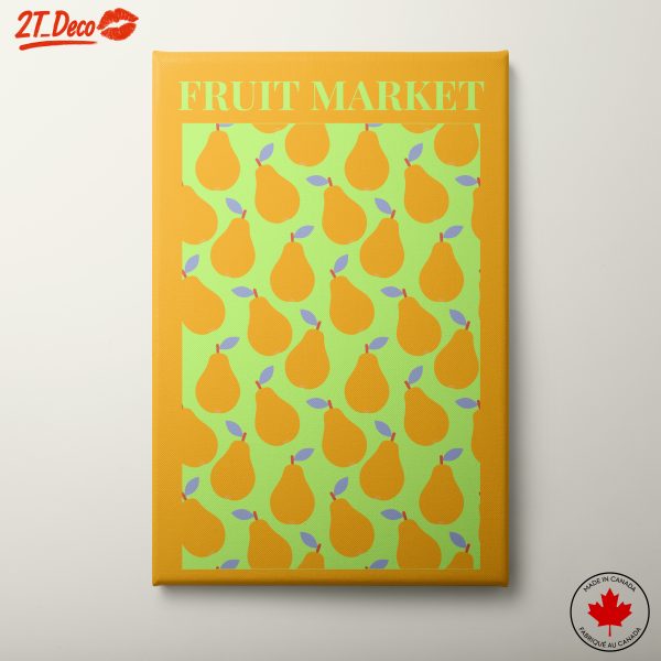 Colorful Abstract Pears Design