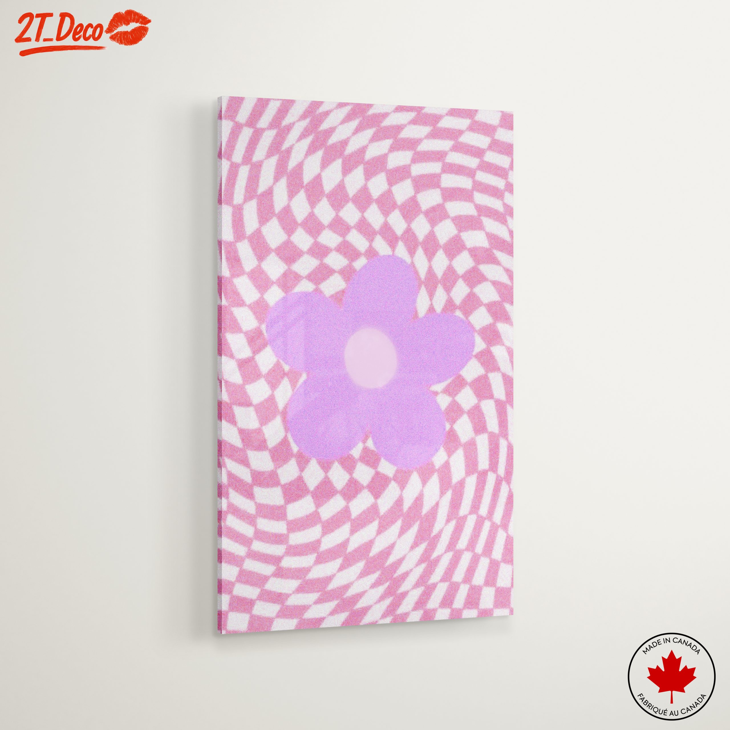 Whimsical Flower with Wavy Patterns - Image 6