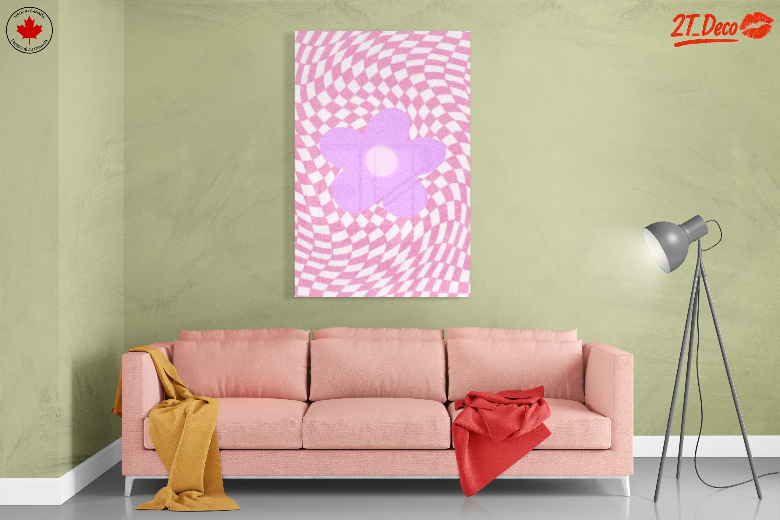 Whimsical Flower with Wavy Patterns - Image 7