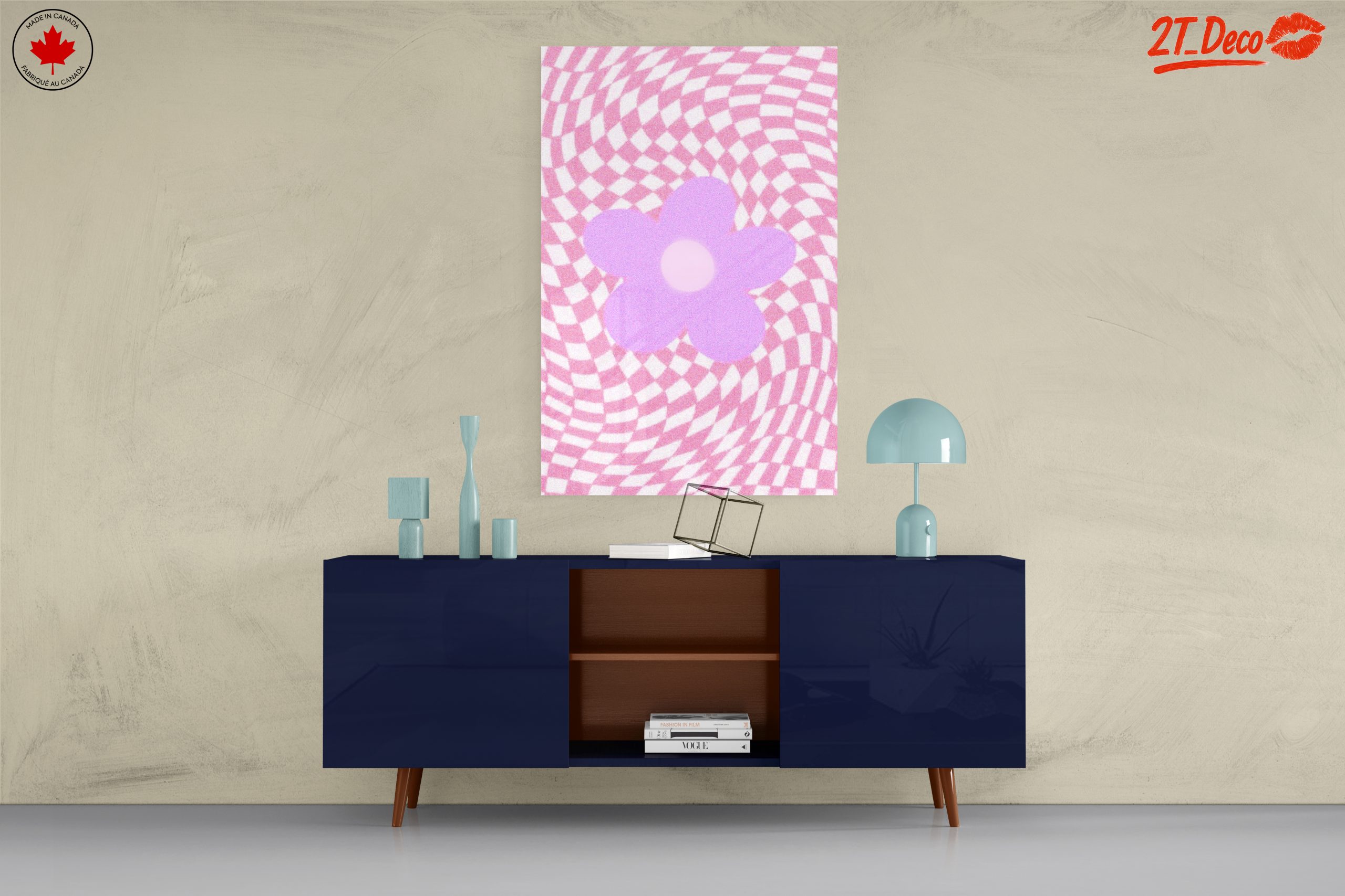 Whimsical Flower with Wavy Patterns - Image 8