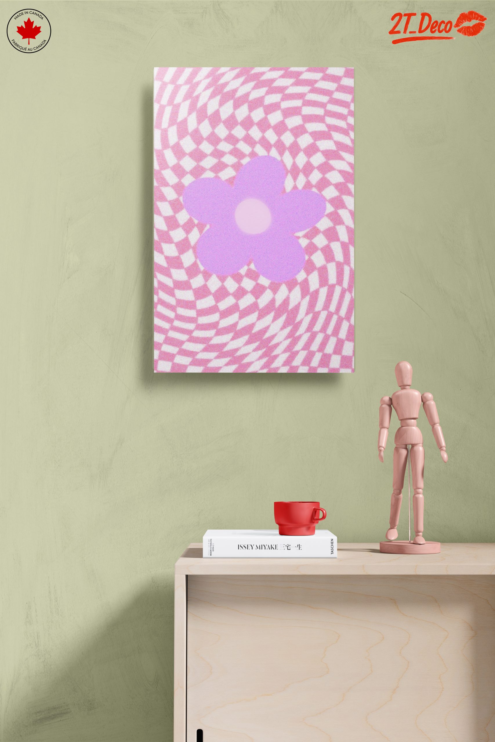 Whimsical Flower with Wavy Patterns - Image 14