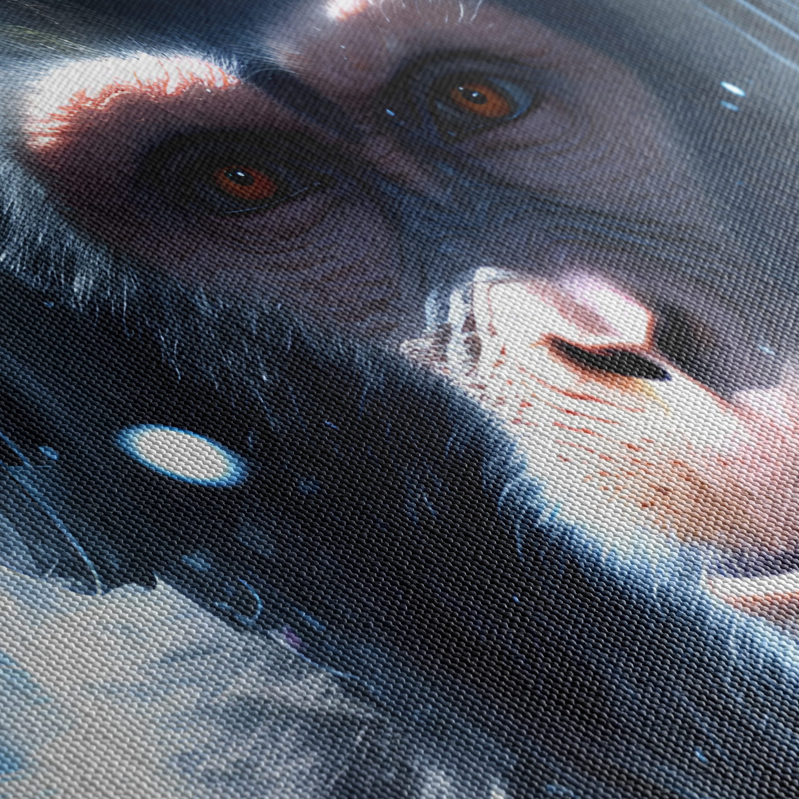 Futuristic Monkey in Space with Headphones - Image 5