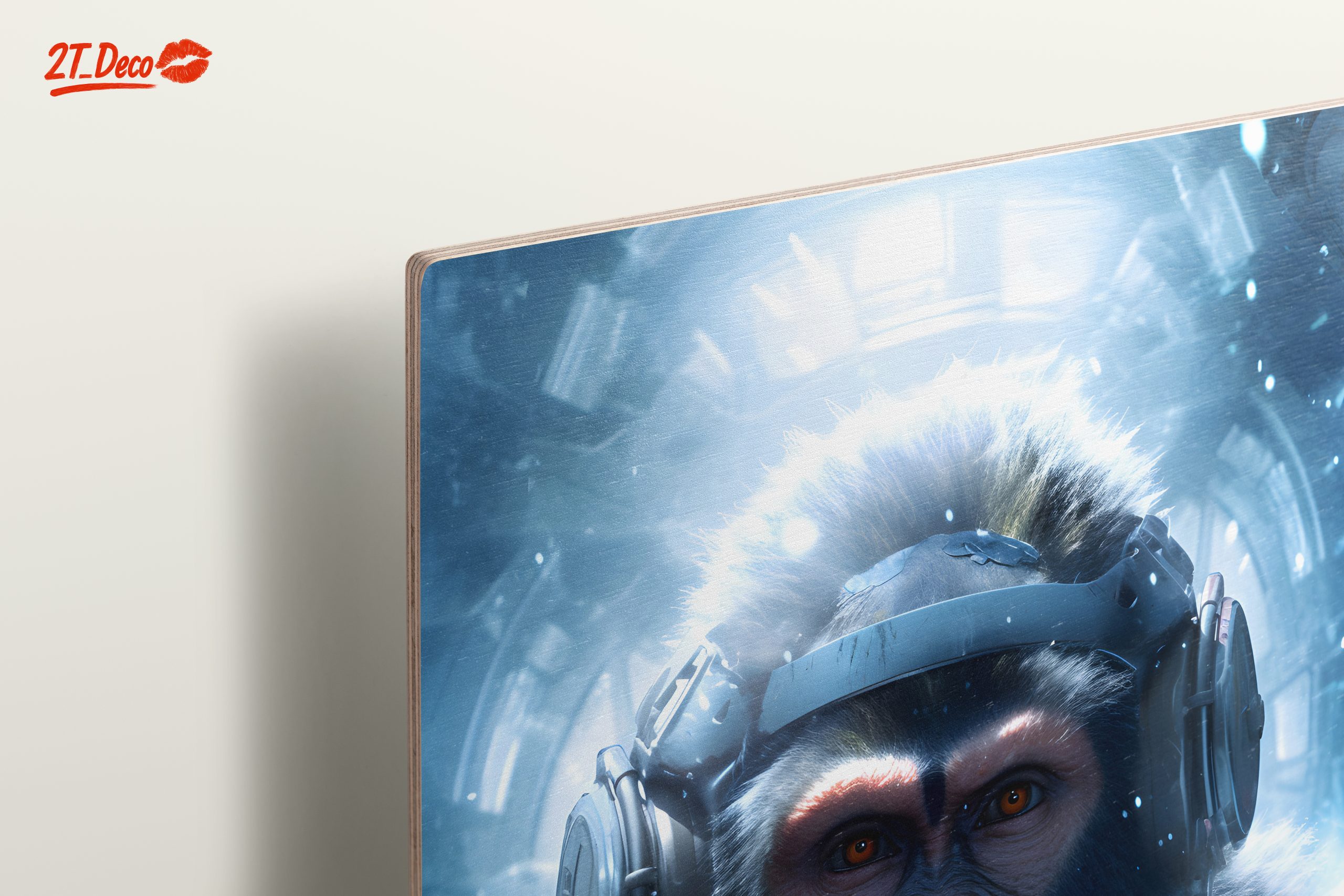 Futuristic Monkey in Space with Headphones - Image 15