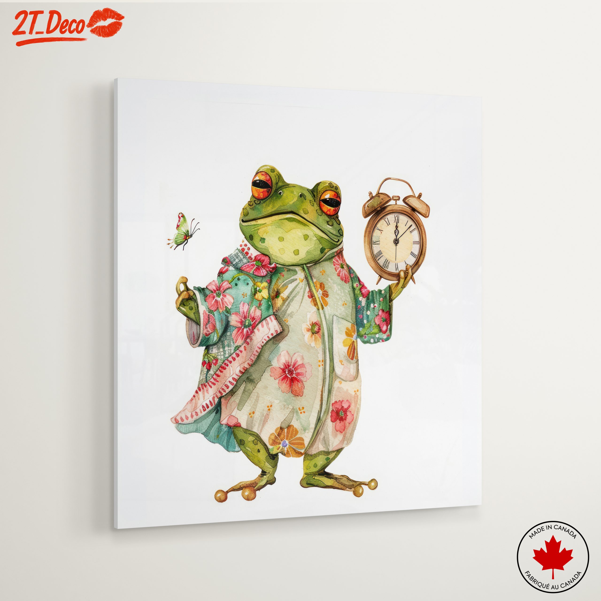 Charming Whimsical Frog Illustration - Image 6