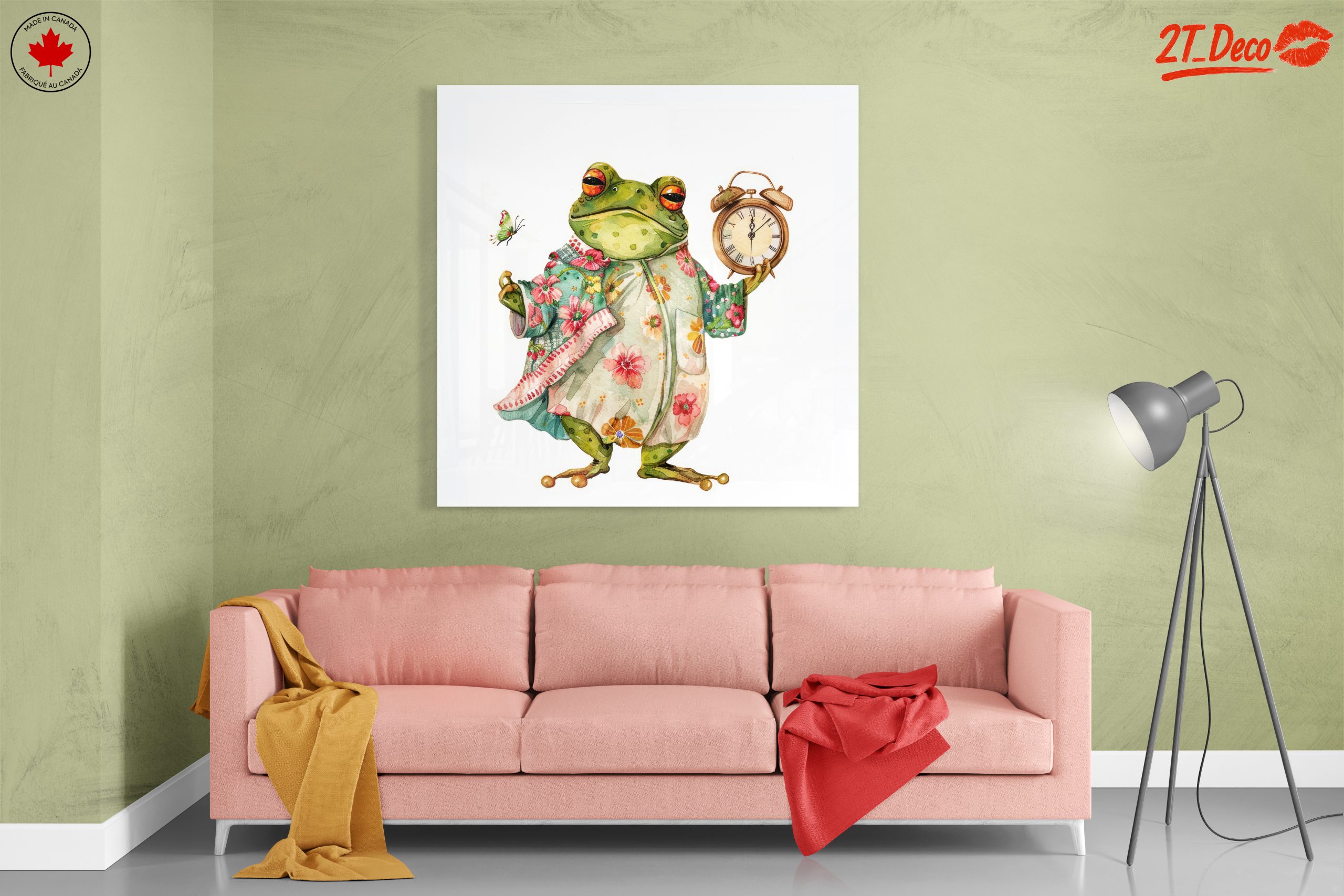 Charming Whimsical Frog Illustration - Image 7