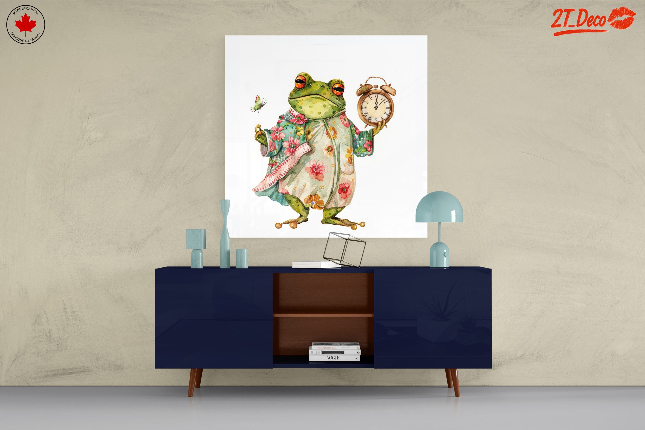 Charming Whimsical Frog Illustration - Image 8