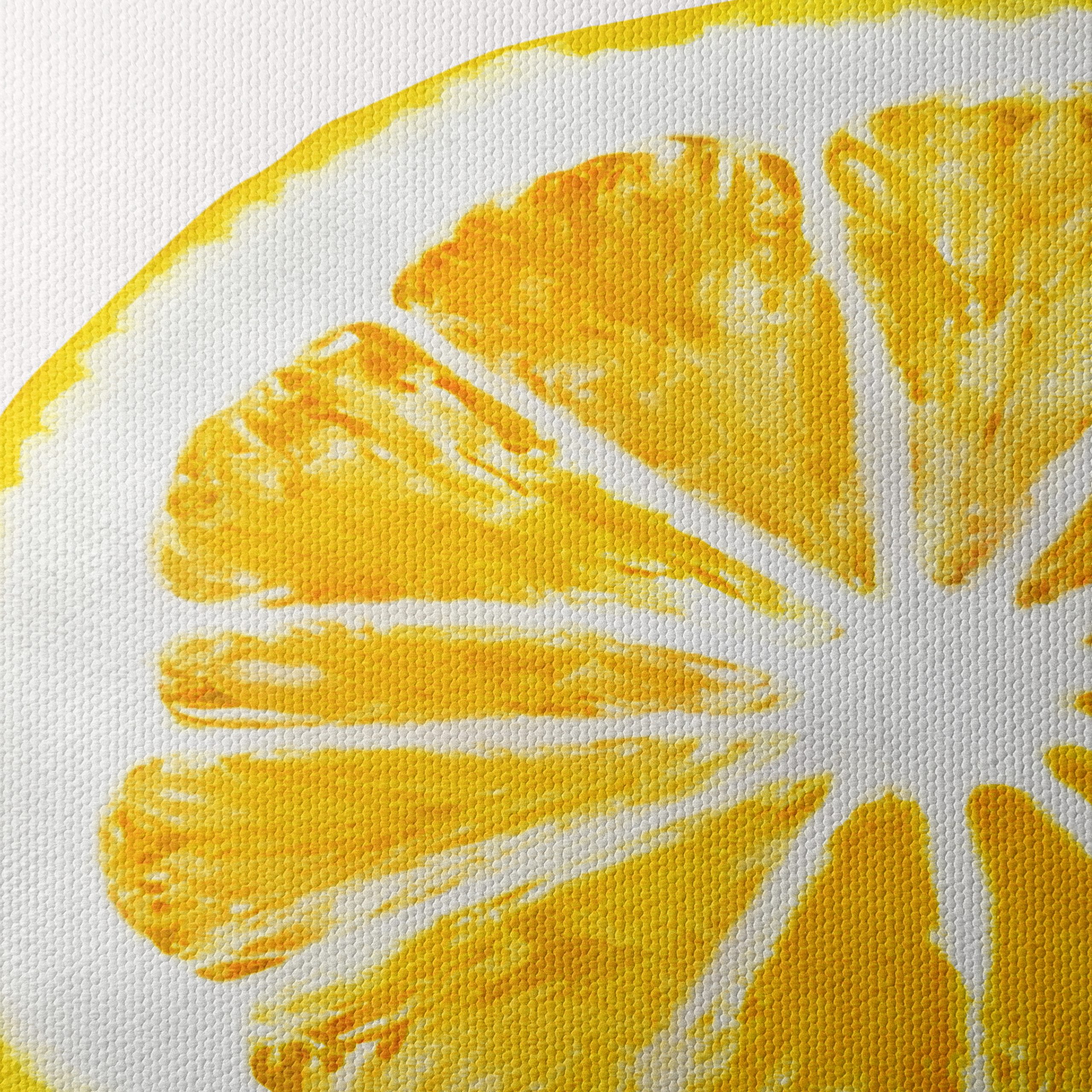 Vibrant Lemon Slice Artwork - Image 4