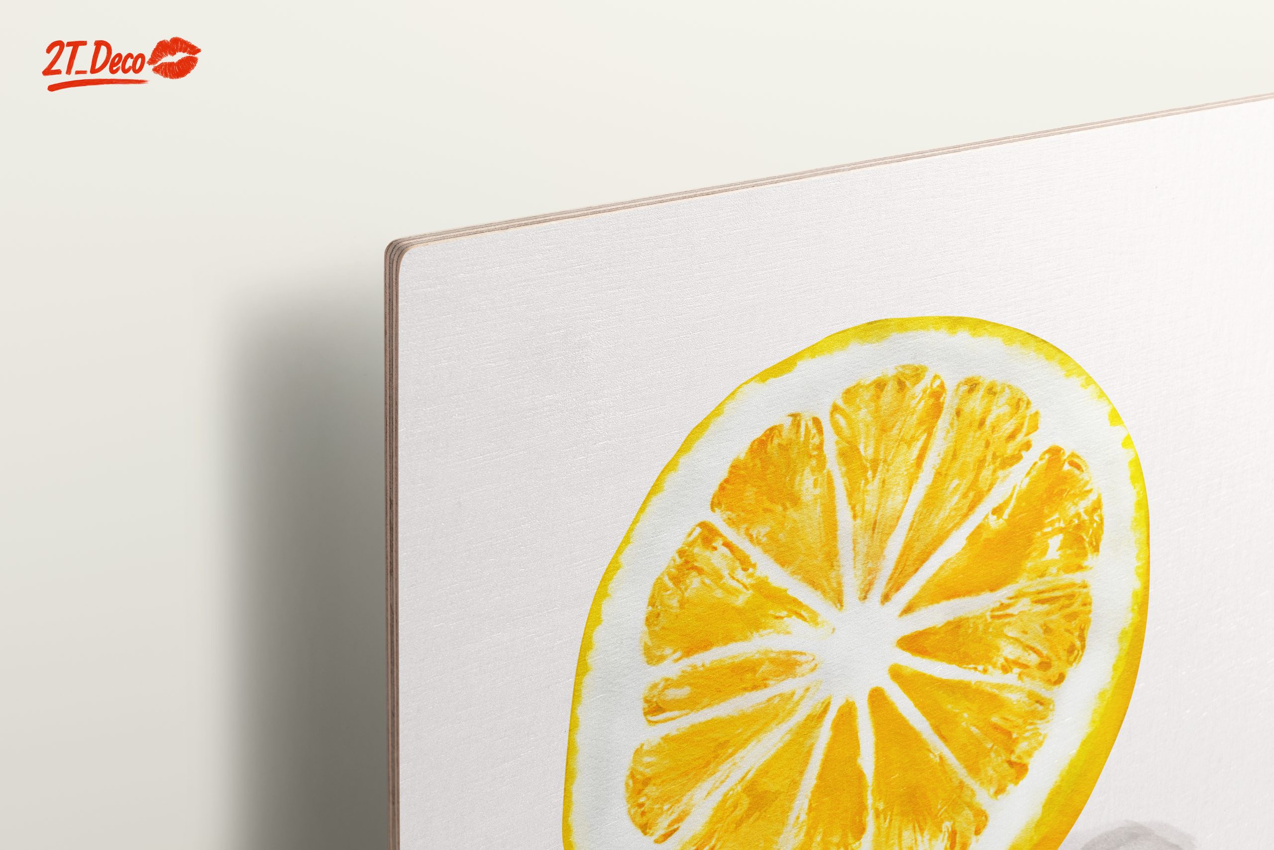 Vibrant Lemon Slice Artwork - Image 15