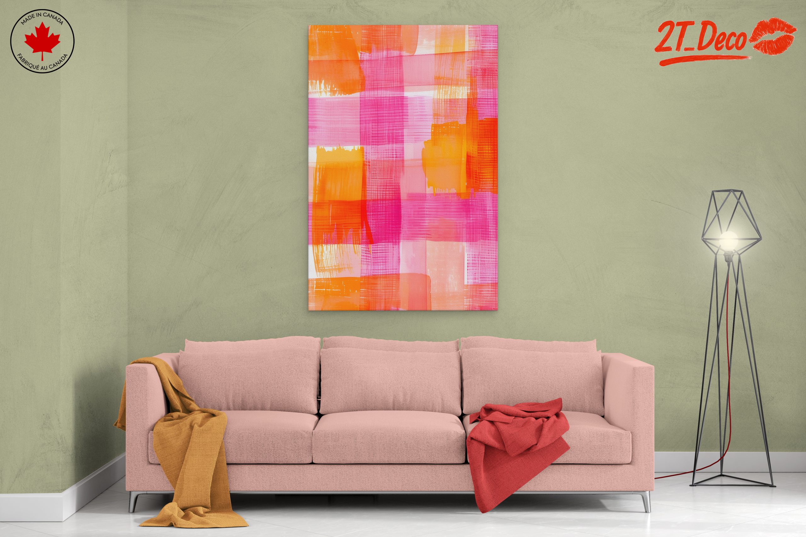 Vibrant Colorful Abstract Cloud Artwork 6 - Image 2