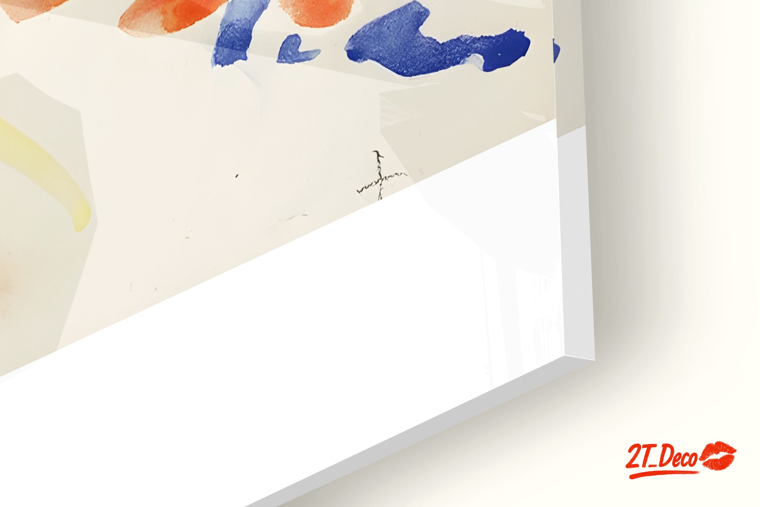 Colorful Abstract Landscape with Figures - Image 9