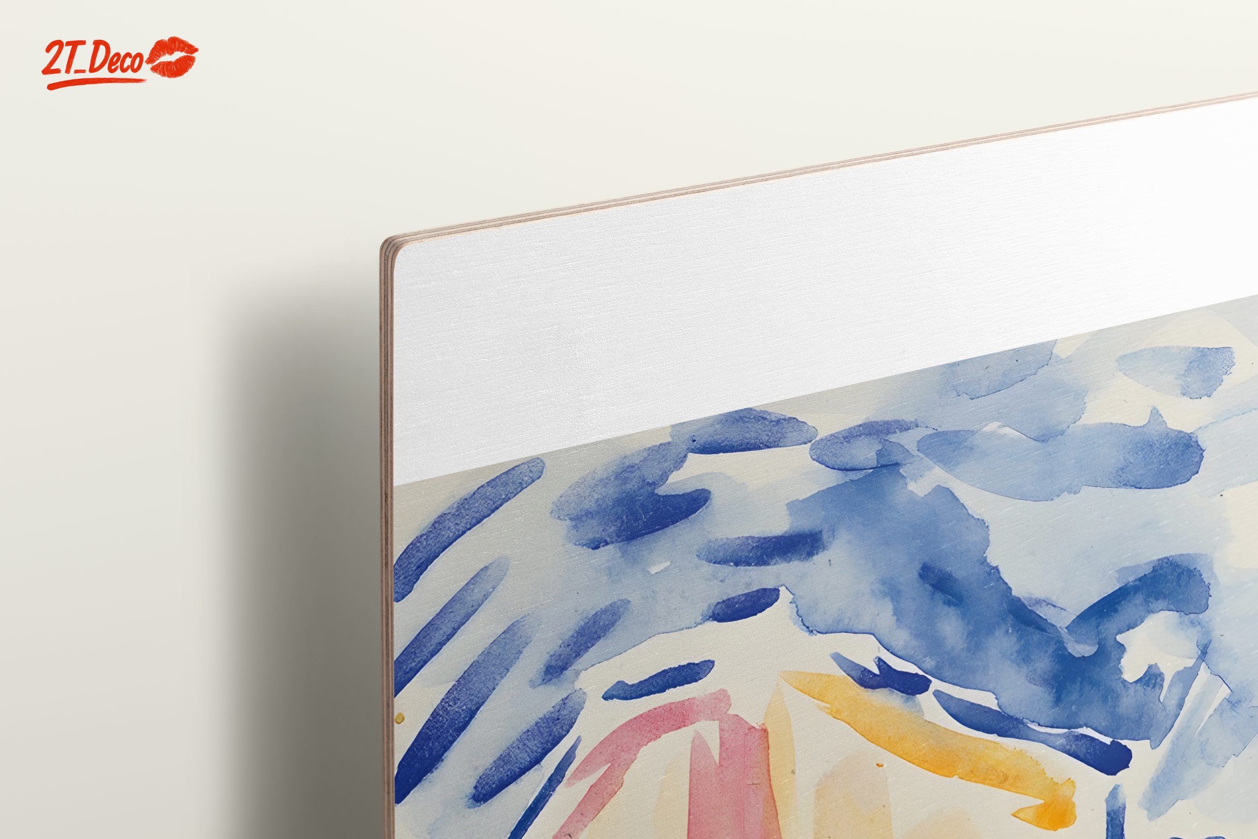 Colorful Abstract Landscape with Figures - Image 15