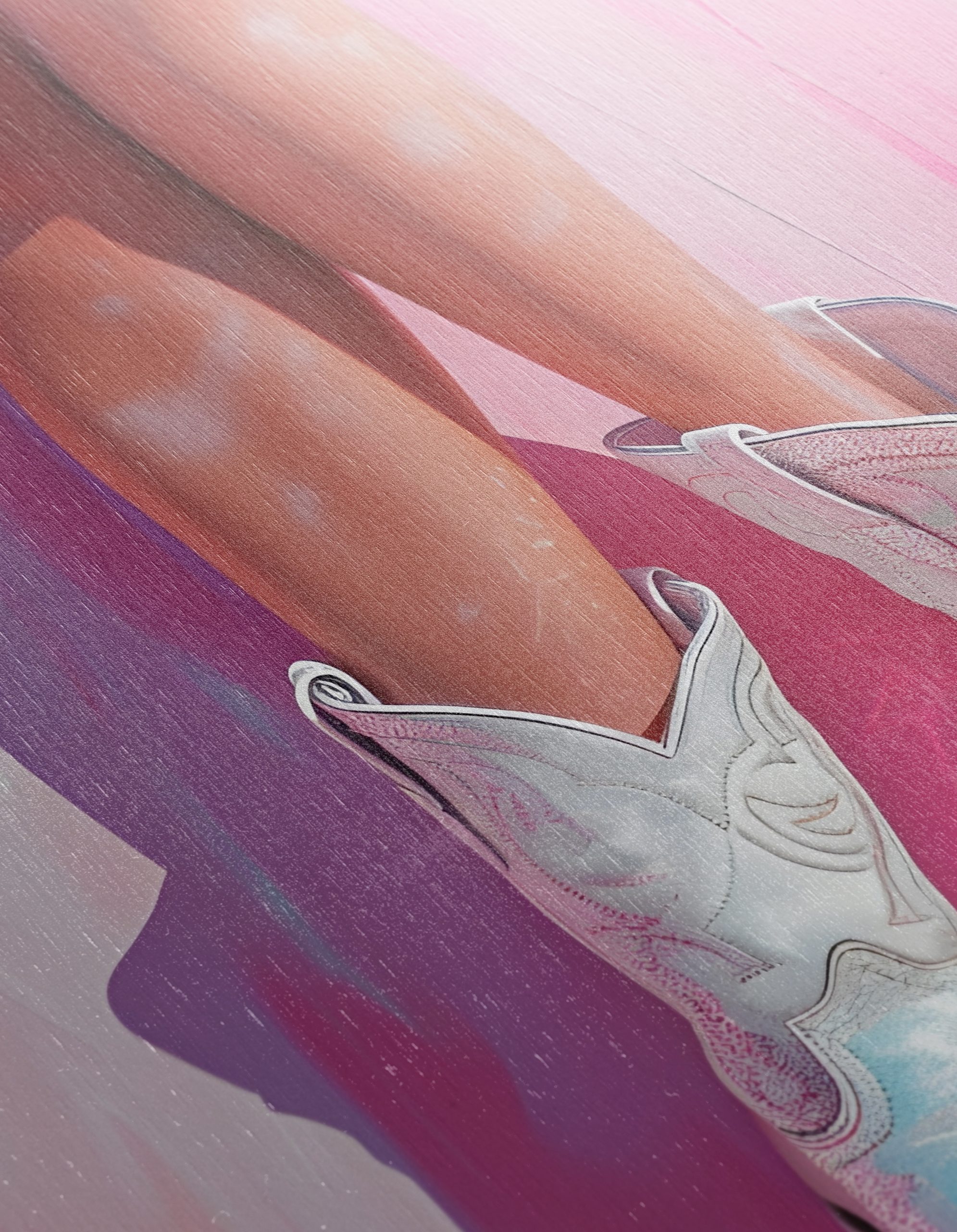 Stylized Fashion Artwork with Shimmering Cowboy Boots - Image 12