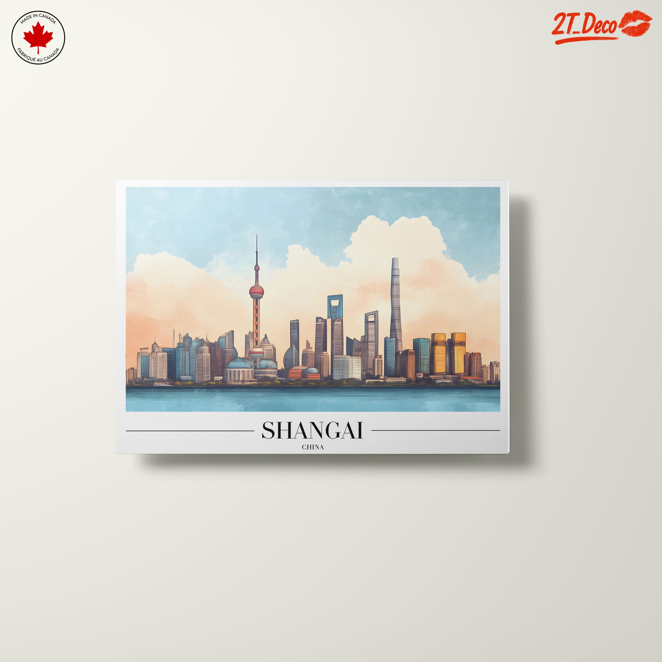 Shanghai Skyline Artwork - Image 10