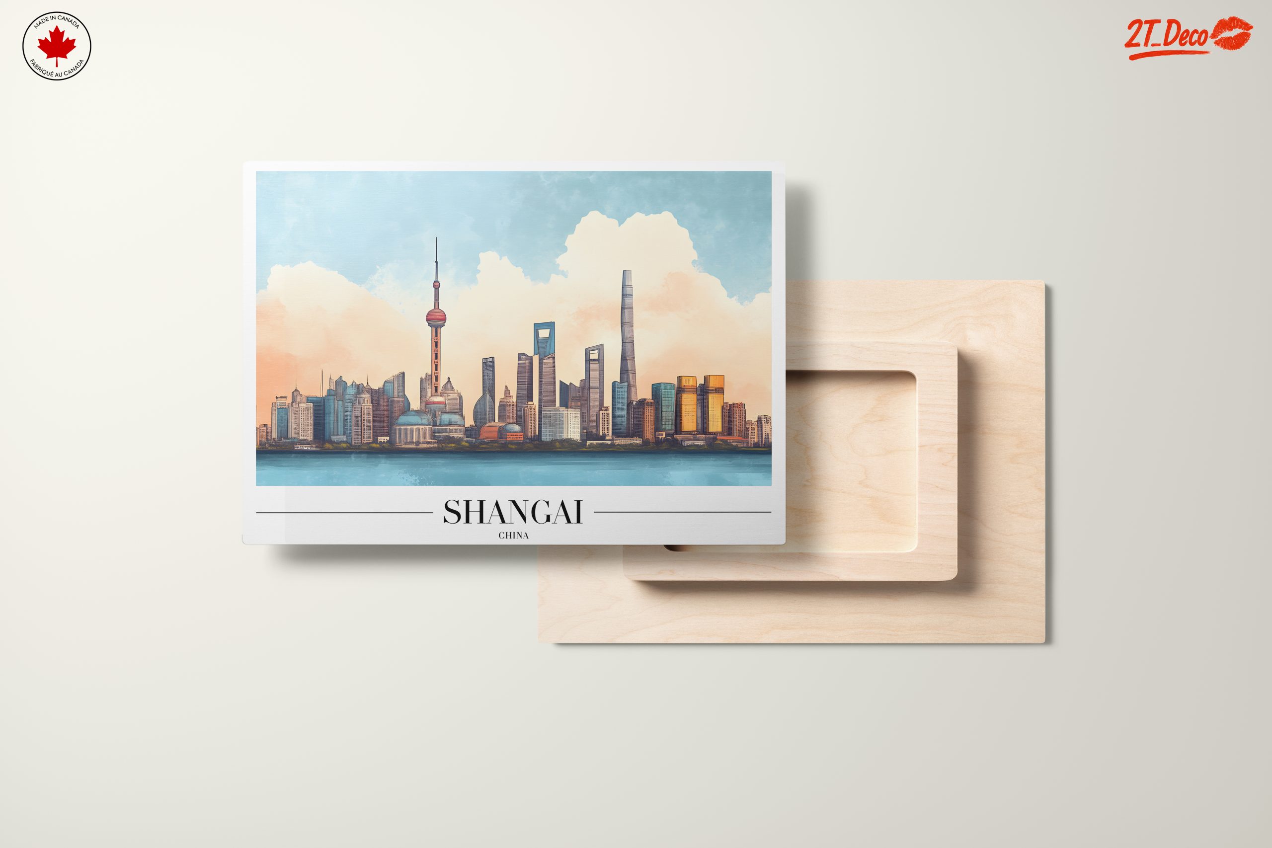 Shanghai Skyline Artwork - Image 11