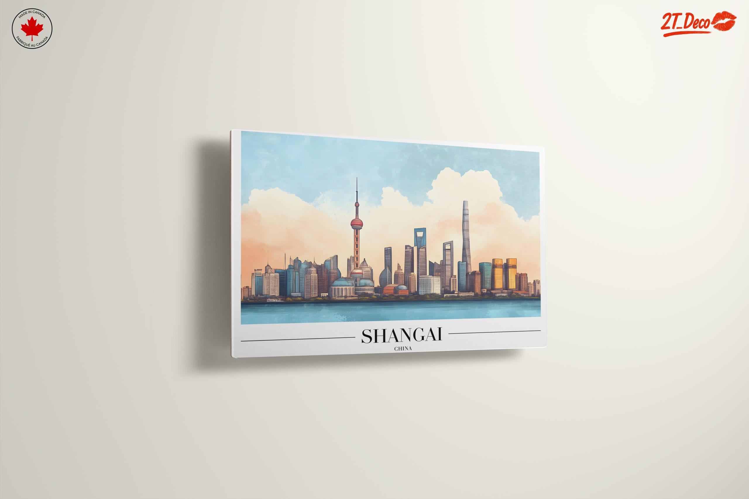 Shanghai Skyline Artwork - Image 13